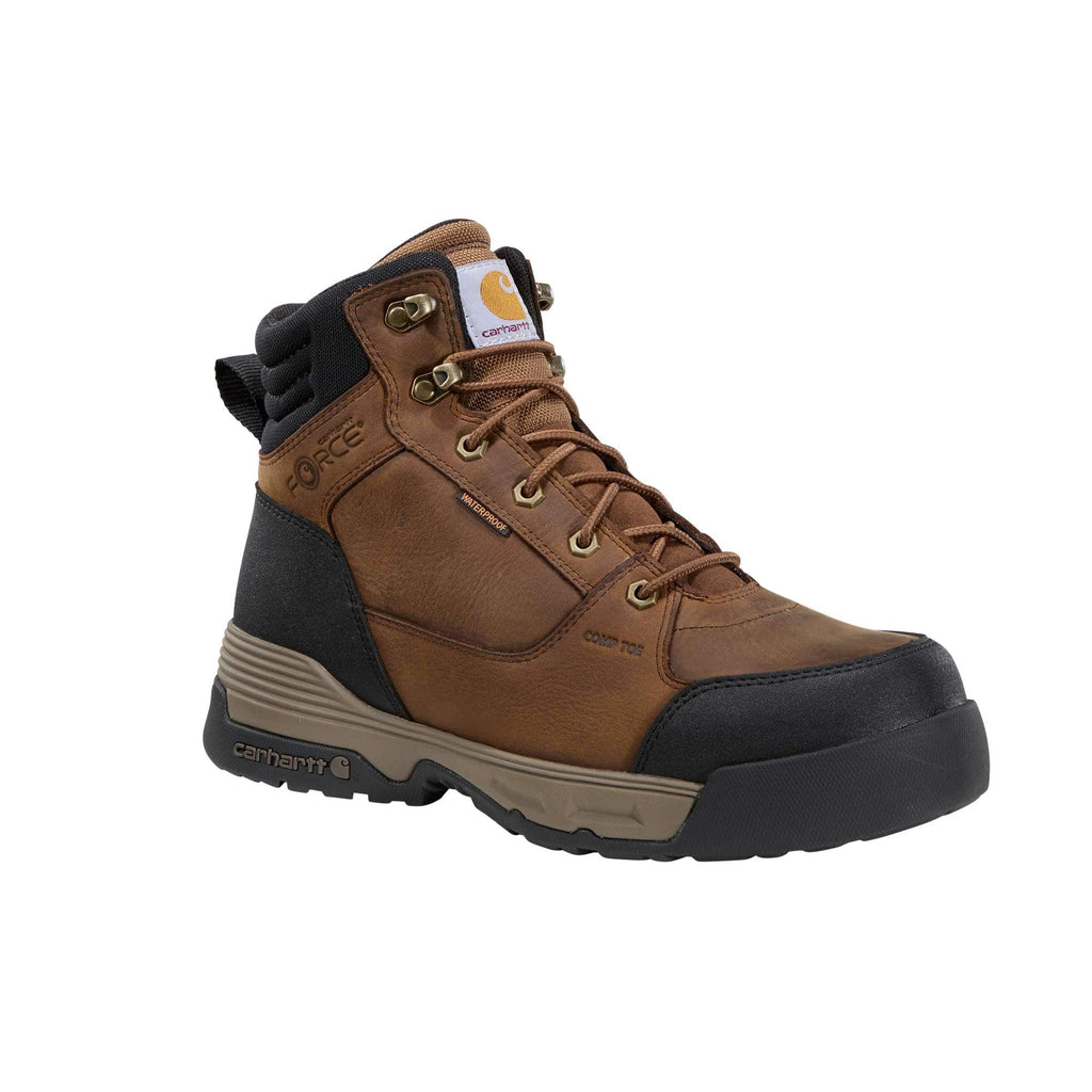 Force hd 6" waterproof composite toe work boot