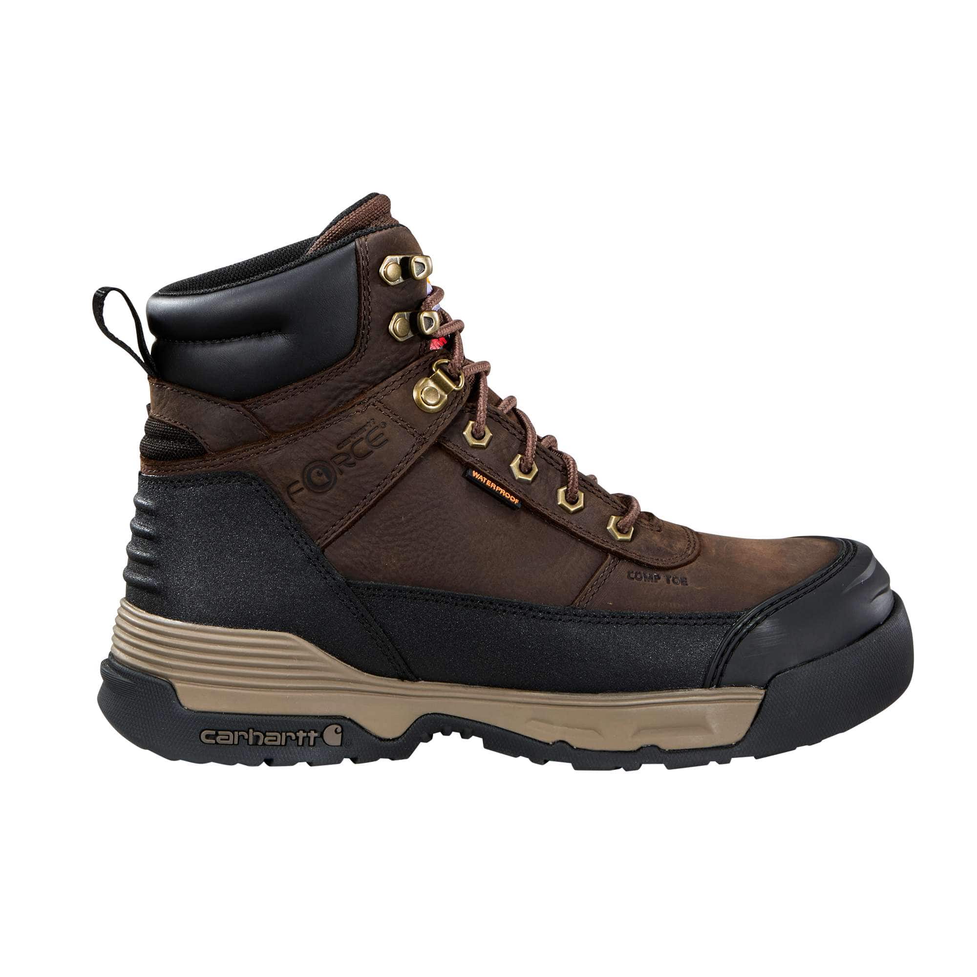 Force hd 6" waterproof insulated composite toe work boot
