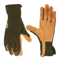Women's high dexterity padded palm touch sensitive long cuff glove