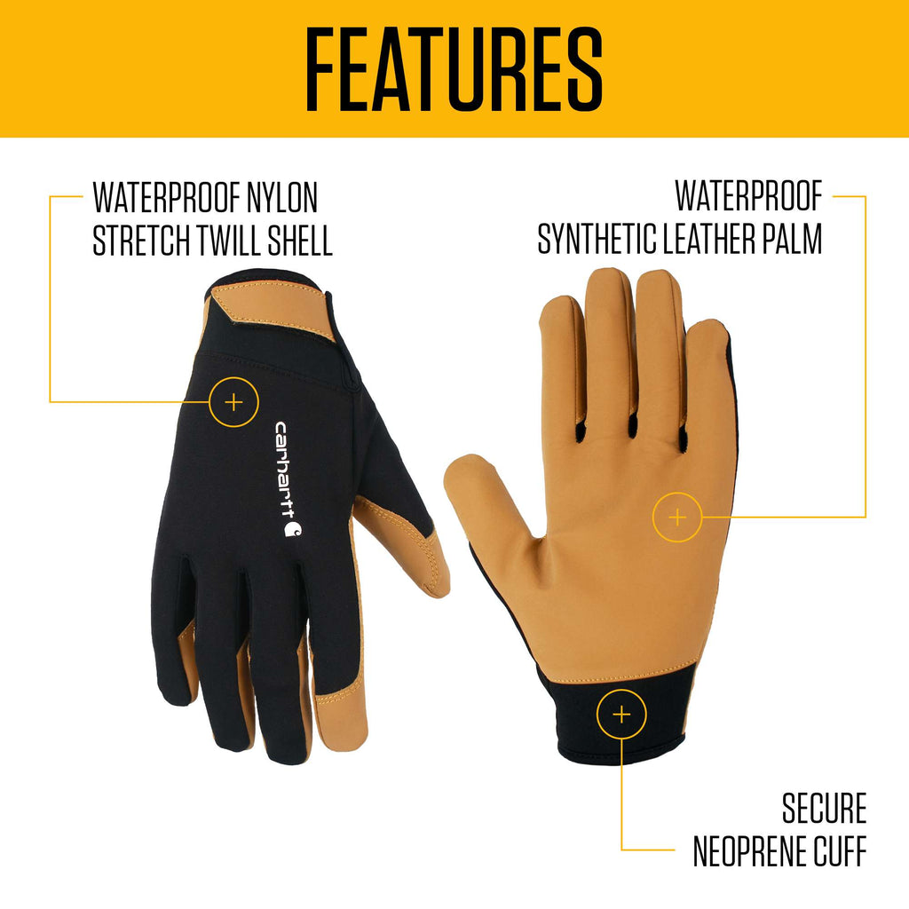 Durable water repellent high dexterity glove