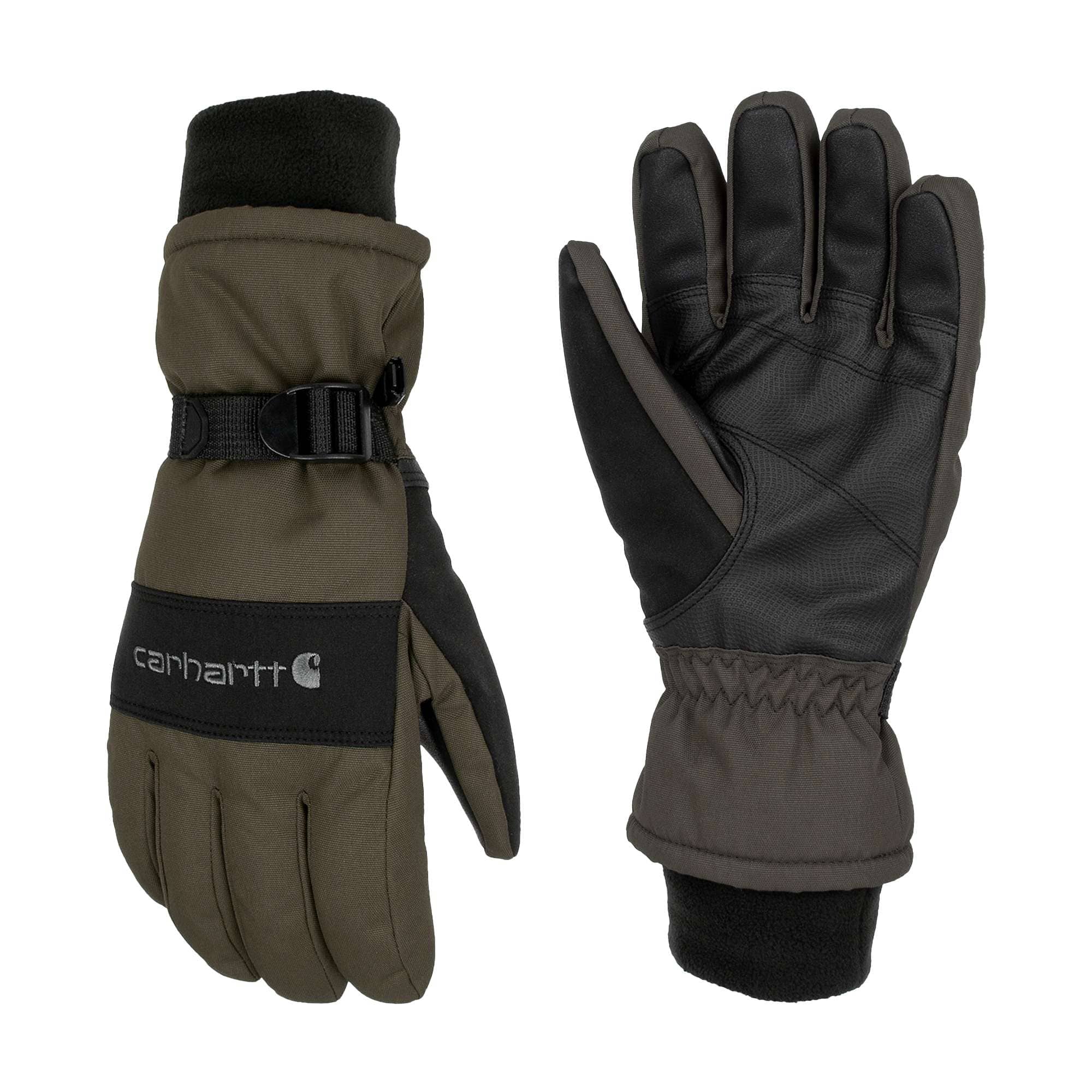 Waterproof insulated knit cuff glove