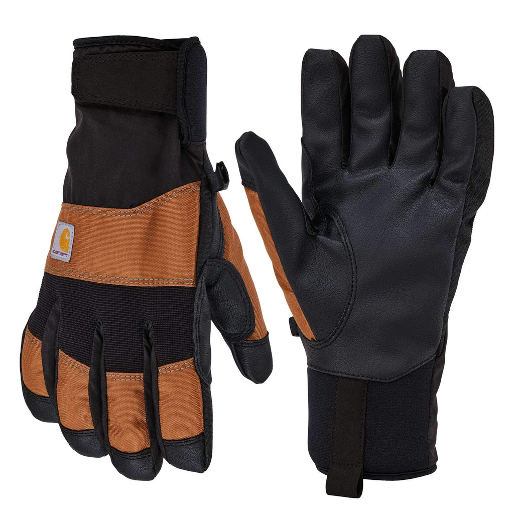 Waterproof thermal-lined secure cuff glove
