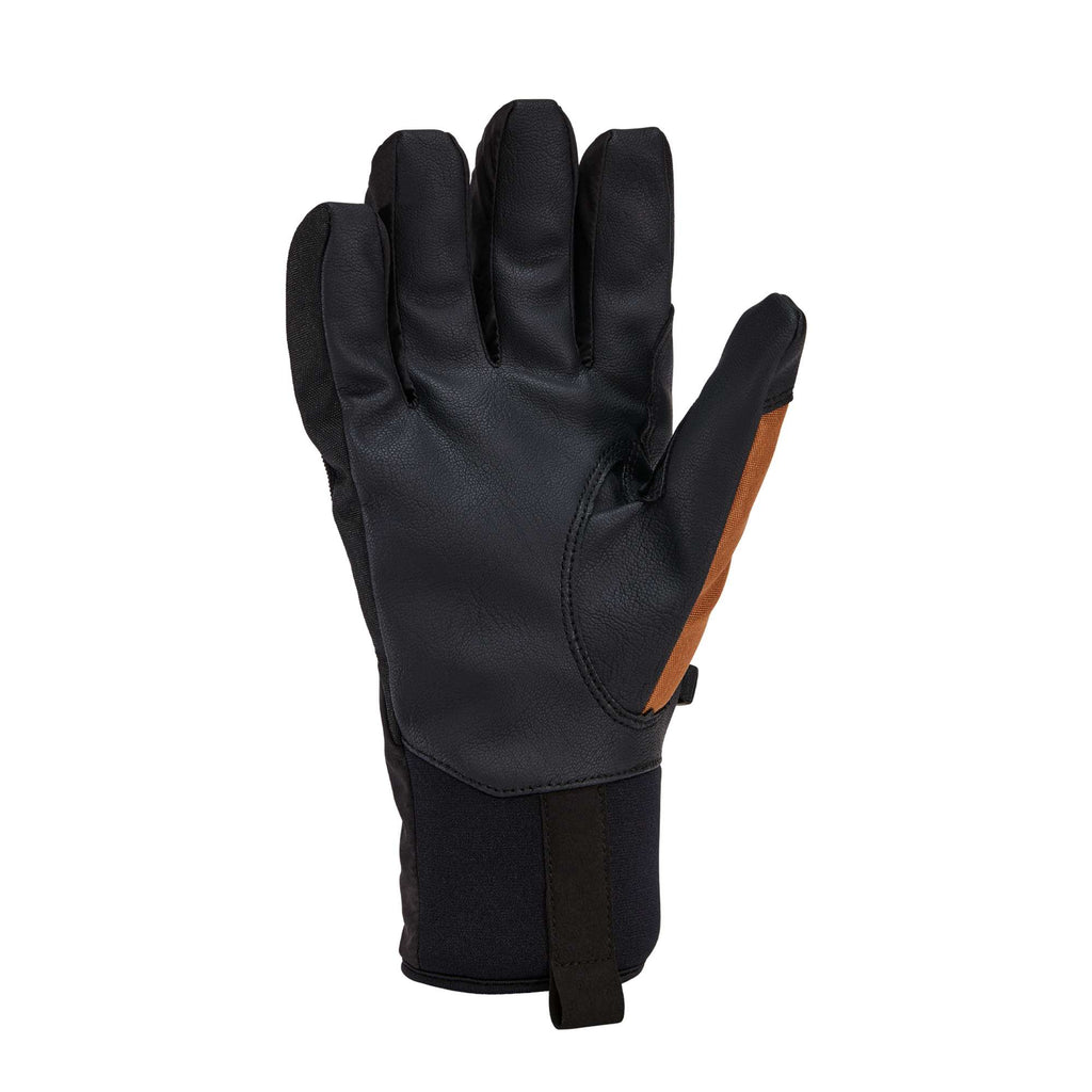 Waterproof thermal-lined secure cuff glove