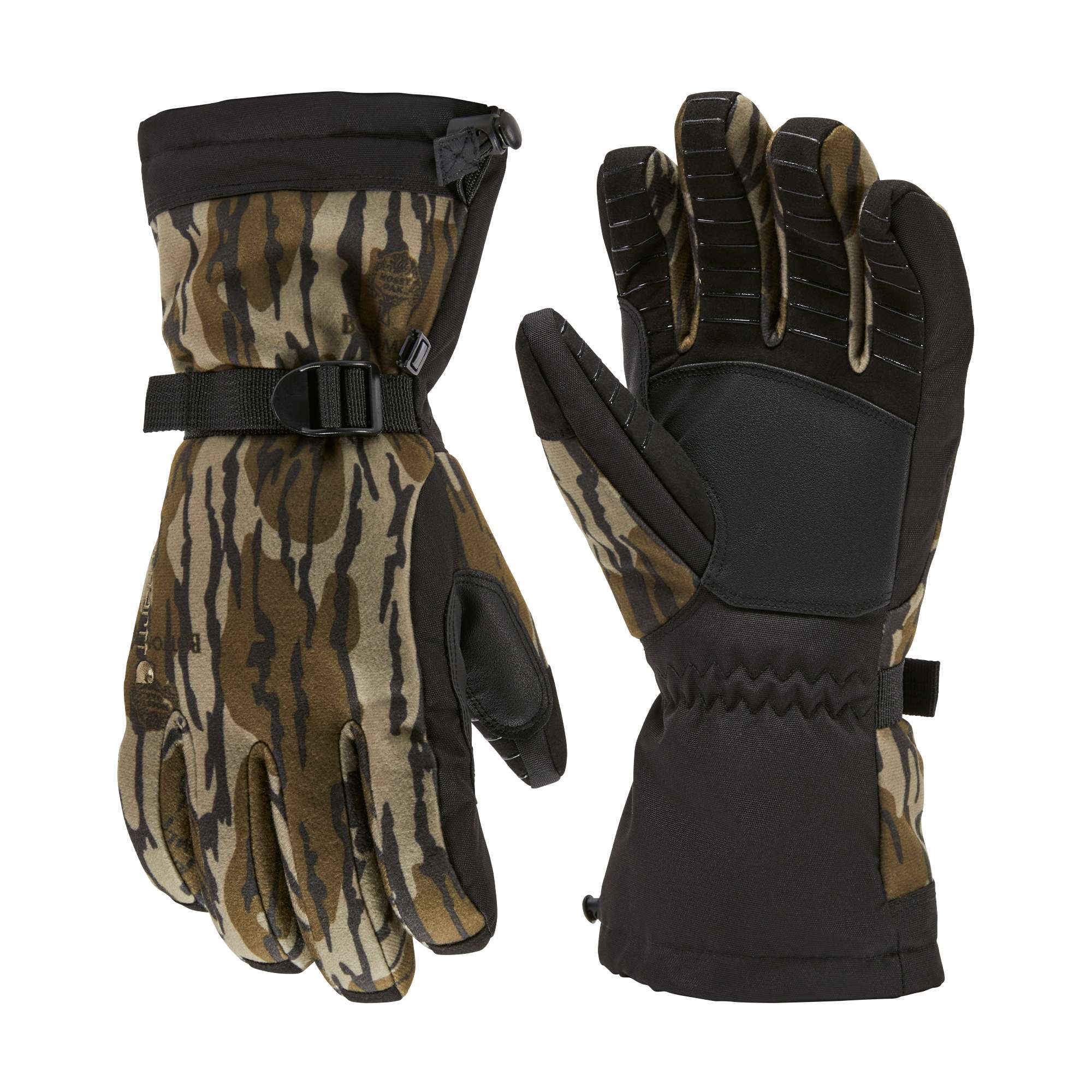Hunt waterproof insulated camo gauntlet glove