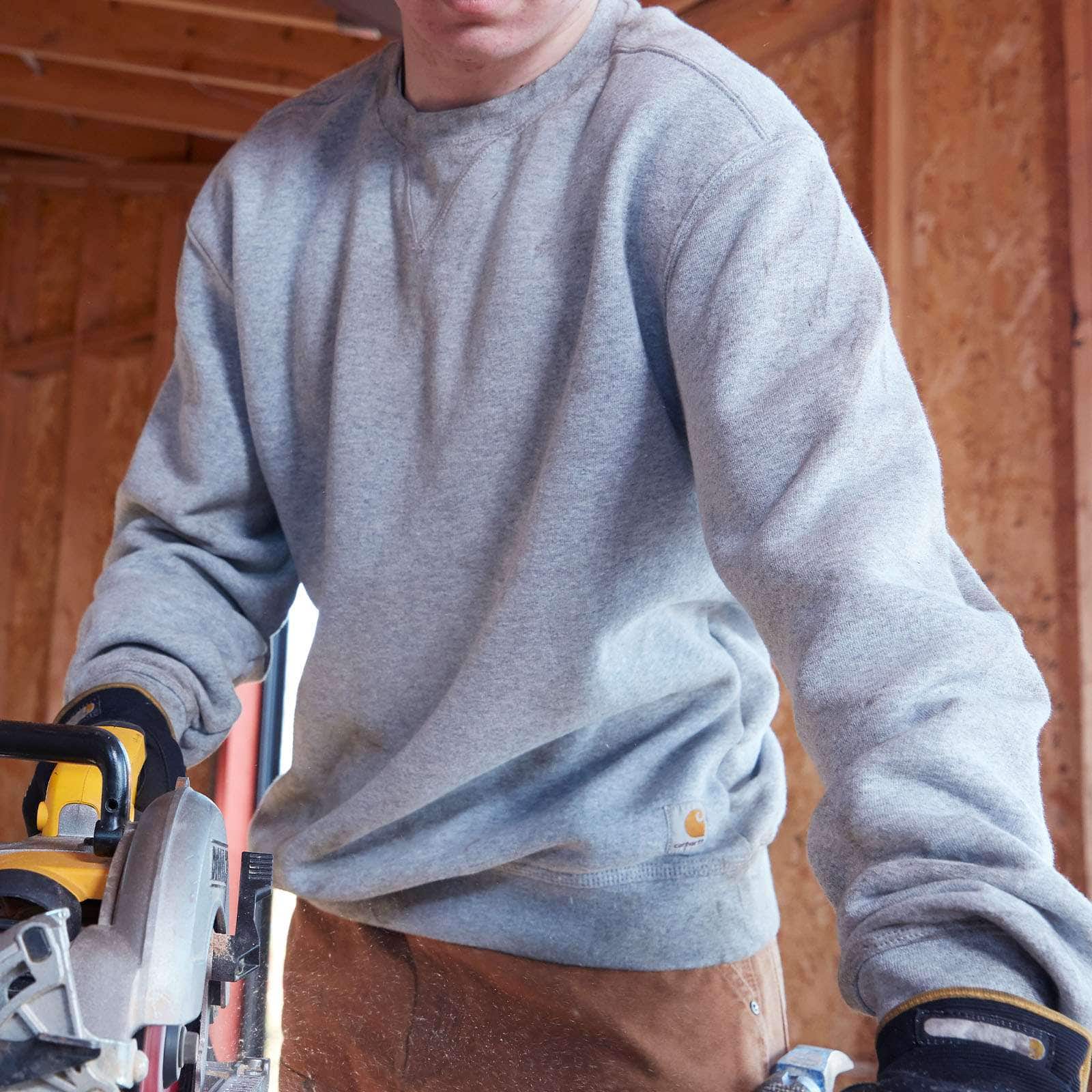 Men's marquette loose fit midweight crewneck sweatshirt