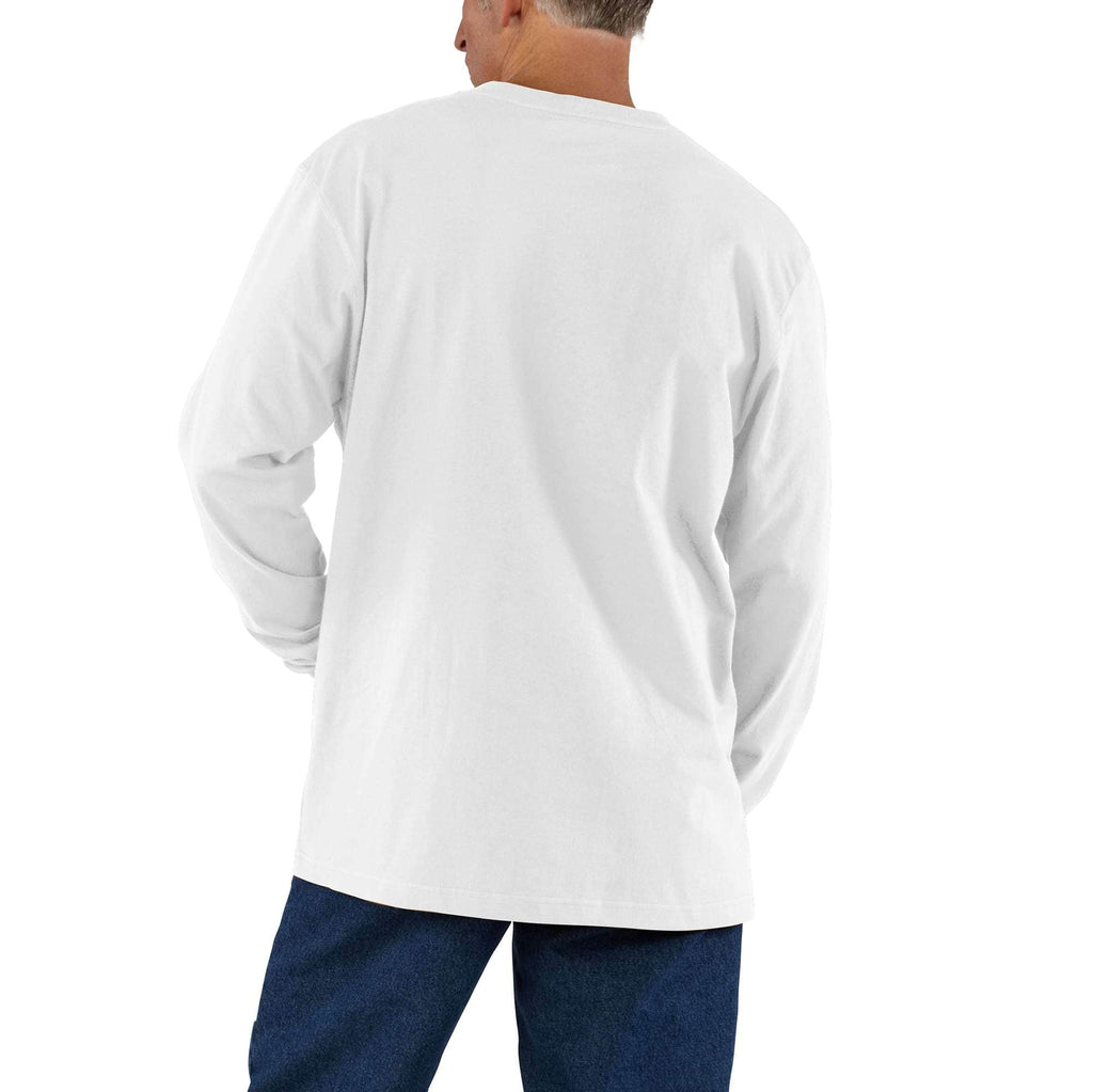 Men's dearborn loose fit heavyweight long sleeve pocket t-shirt 