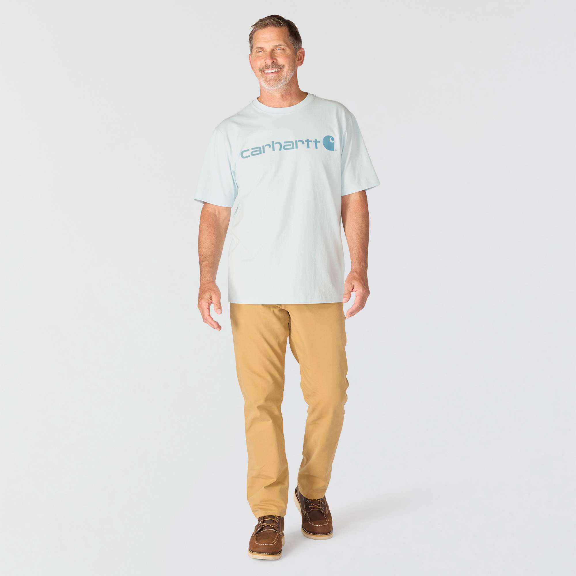 Men's dearborn loose fit heavyweight logo t-shirt 