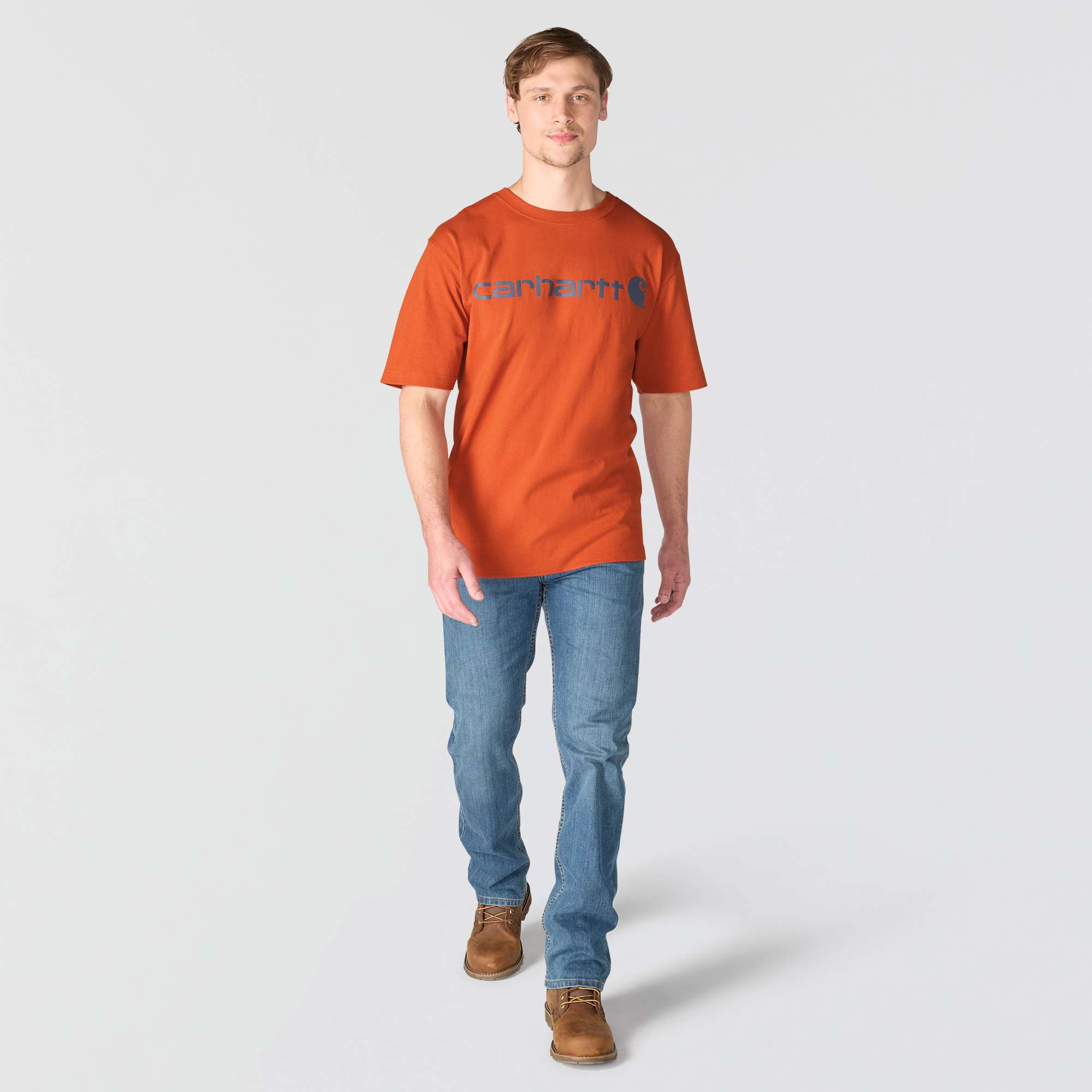 Men's dearborn loose fit heavyweight logo t-shirt 