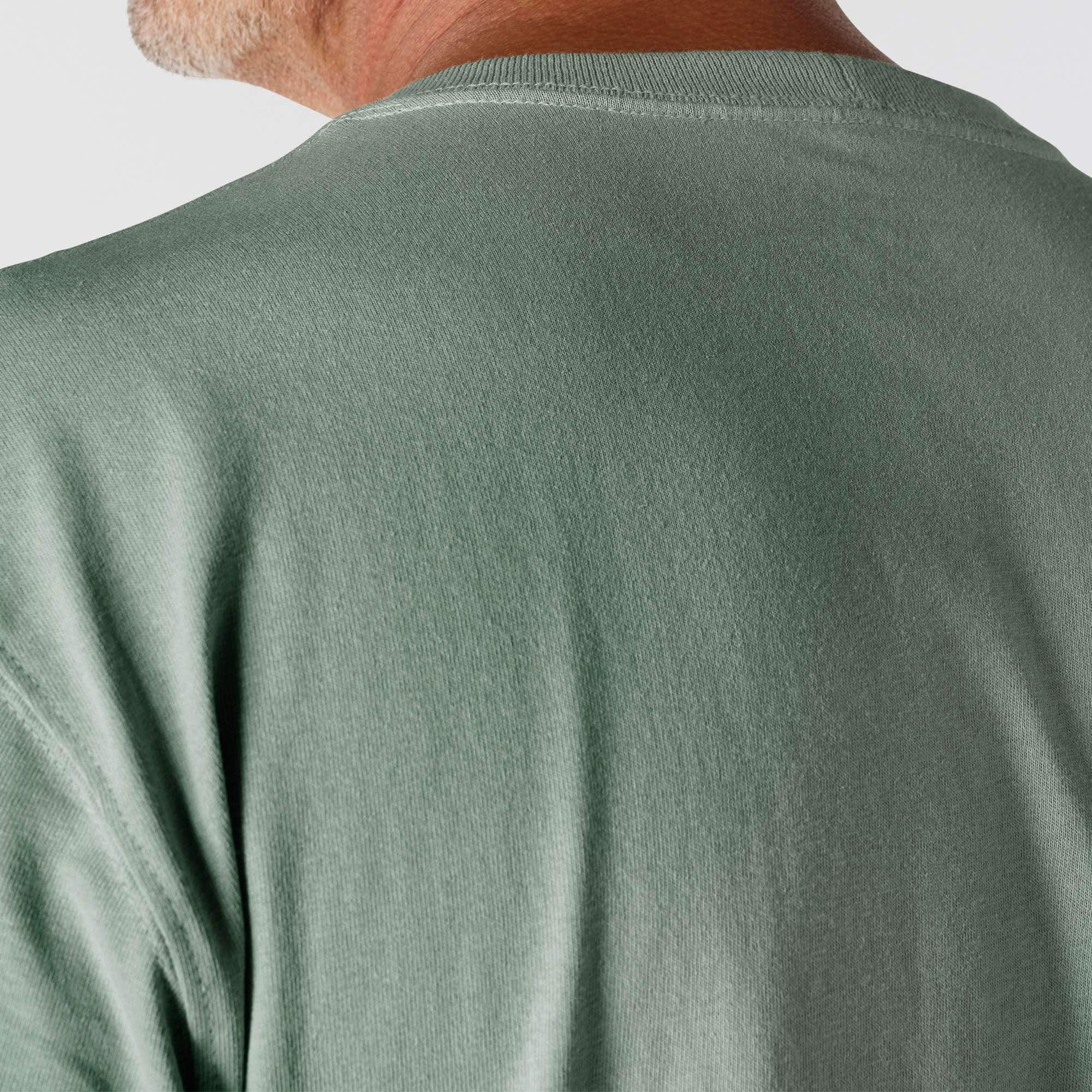 Men's dearborn loose fit heavyweight long sleeve logo t-shirt 
