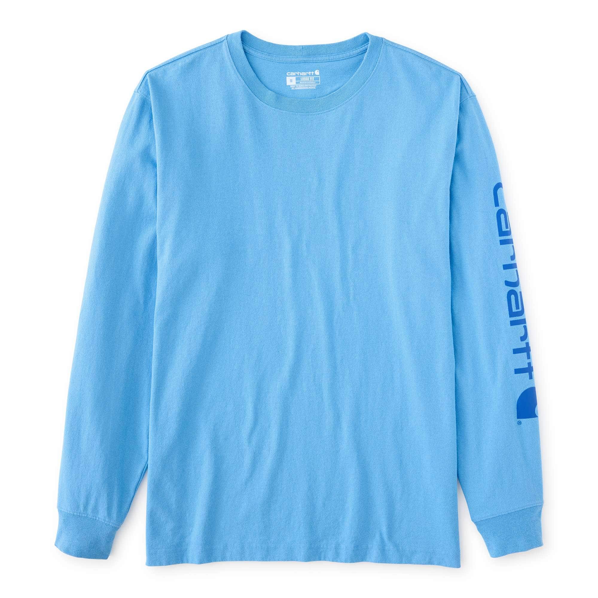 Men's dearborn loose fit heavyweight long sleeve logo t-shirt 