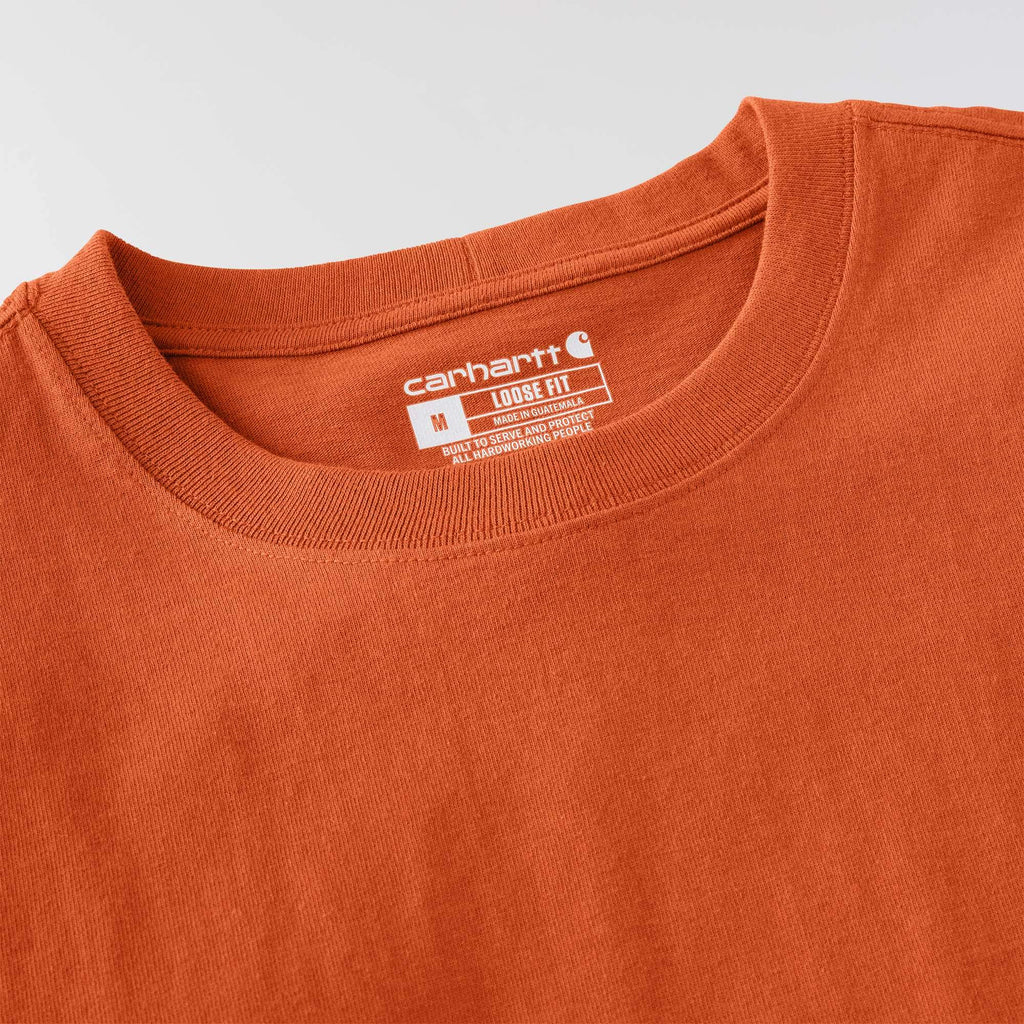 Men's dearborn loose fit heavyweight long sleeve logo t-shirt 
