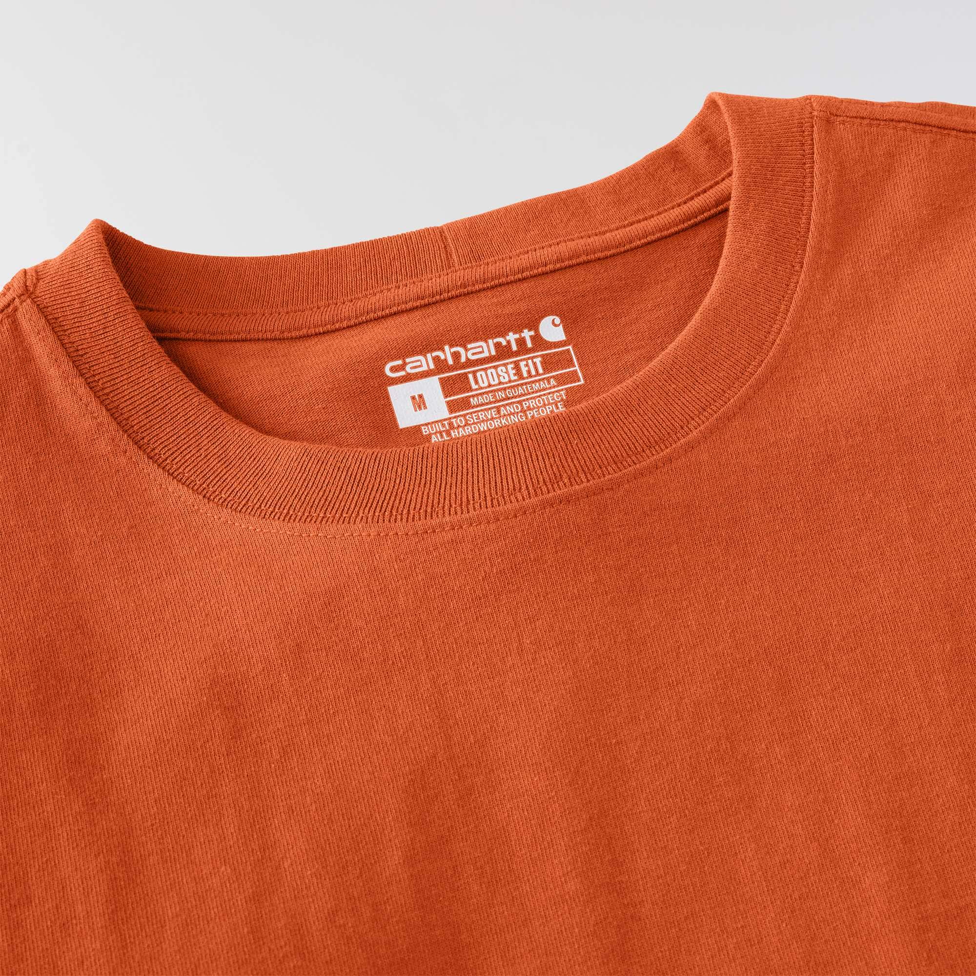 Men's dearborn loose fit heavyweight long sleeve logo t-shirt 