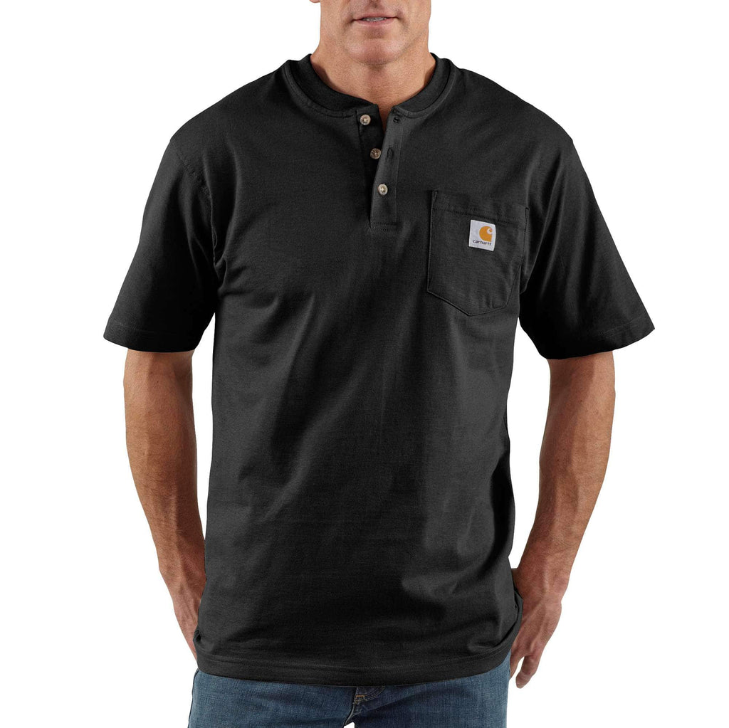 Men's dearborn loose fit heavyweight henley pocket t-shirt