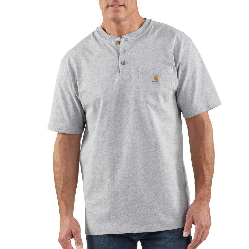 Men's dearborn loose fit heavyweight henley pocket t-shirt