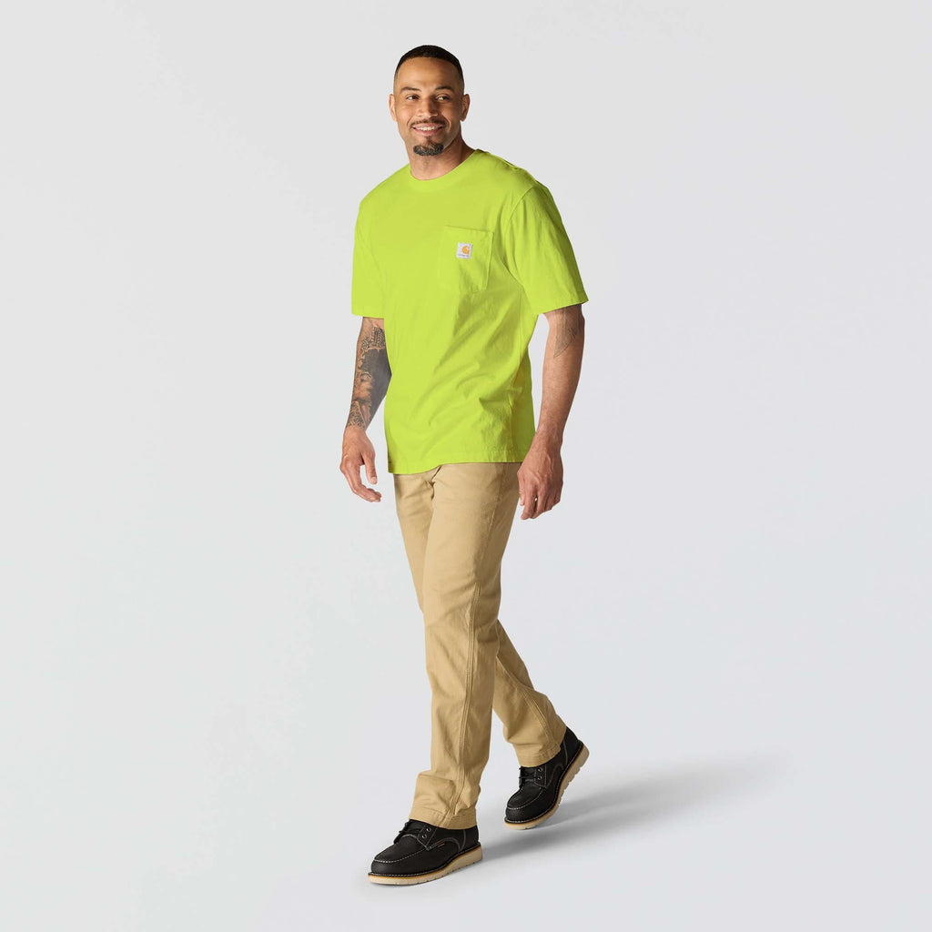 Men's iconic k87 loose fit heavyweight pocket t-shirt 