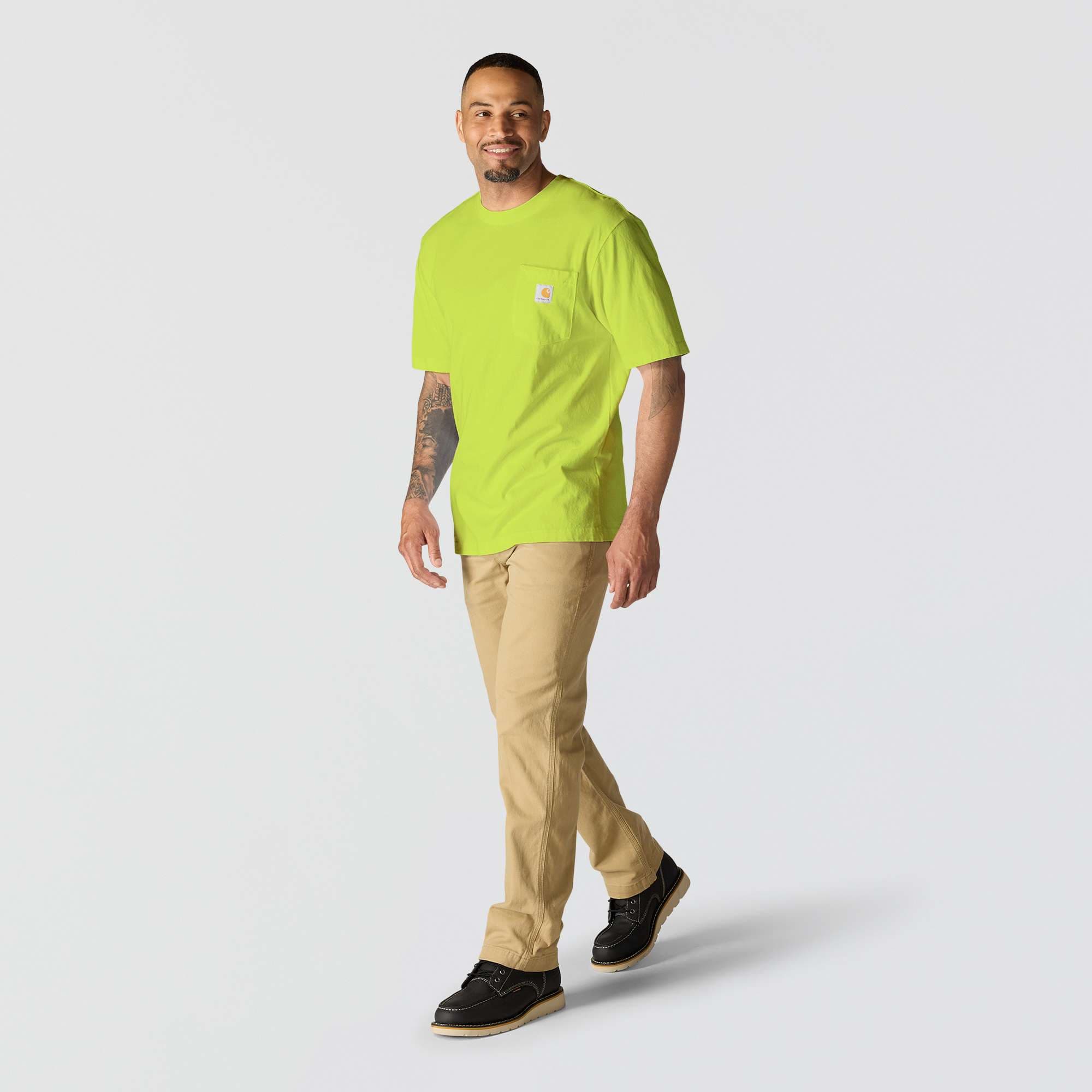 Men's iconic k87 loose fit heavyweight pocket t-shirt 