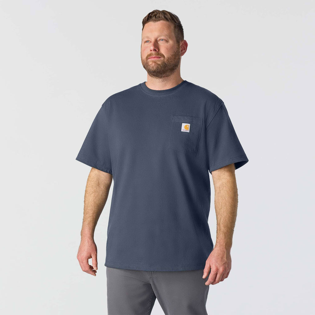 Men's iconic k87 loose fit heavyweight pocket t-shirt 