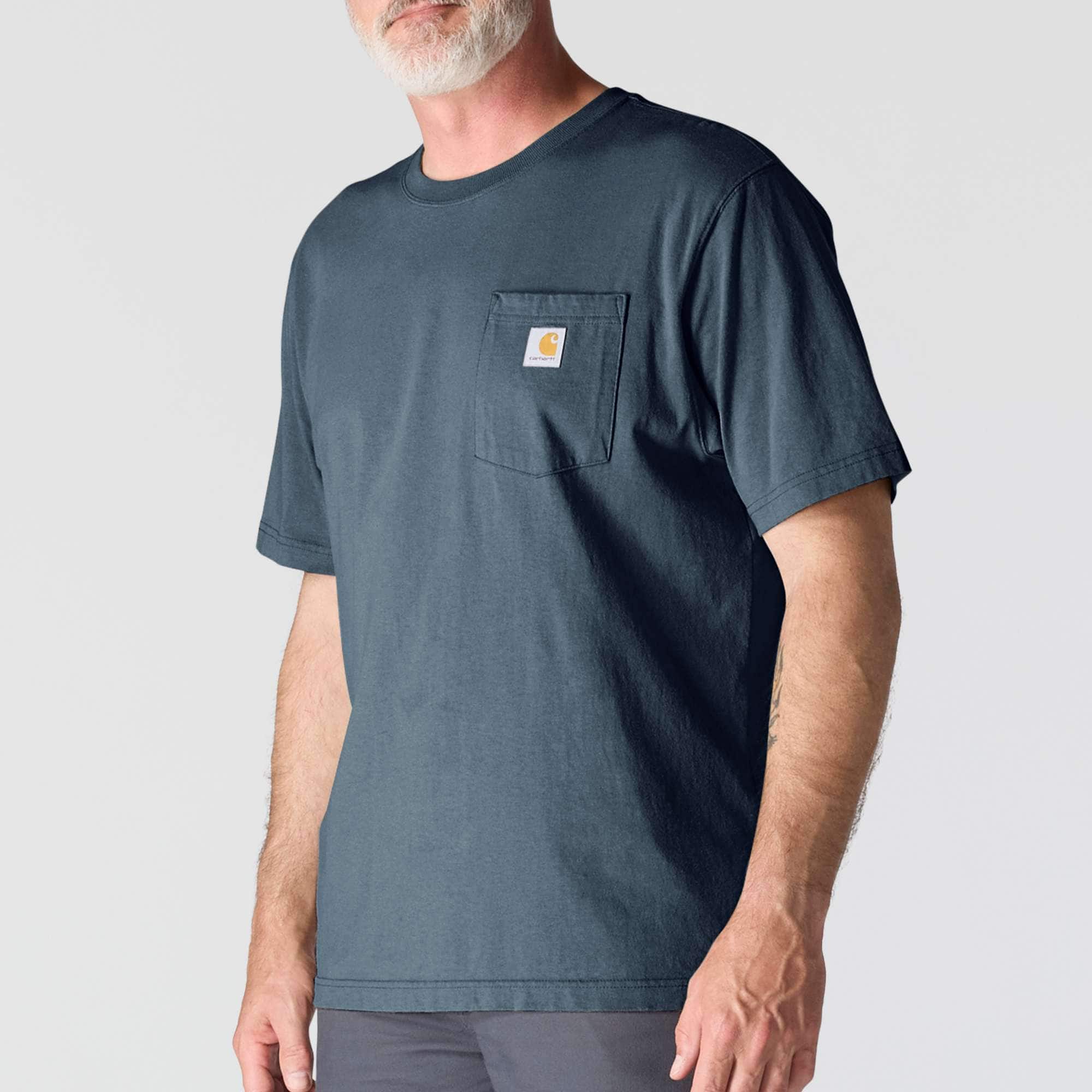 Men's iconic k87 loose fit heavyweight pocket t-shirt 