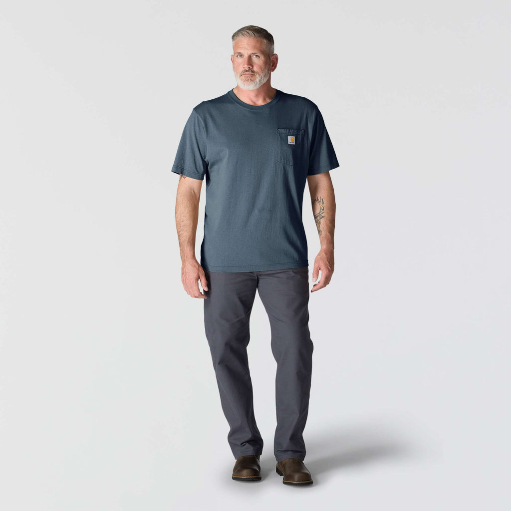 Men's iconic k87 loose fit heavyweight pocket t-shirt 