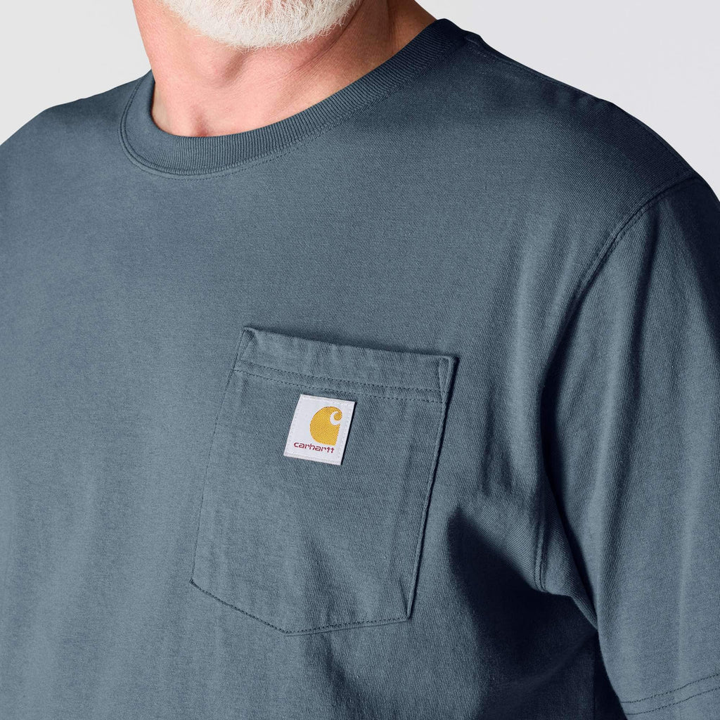 Men's iconic k87 loose fit heavyweight pocket t-shirt 