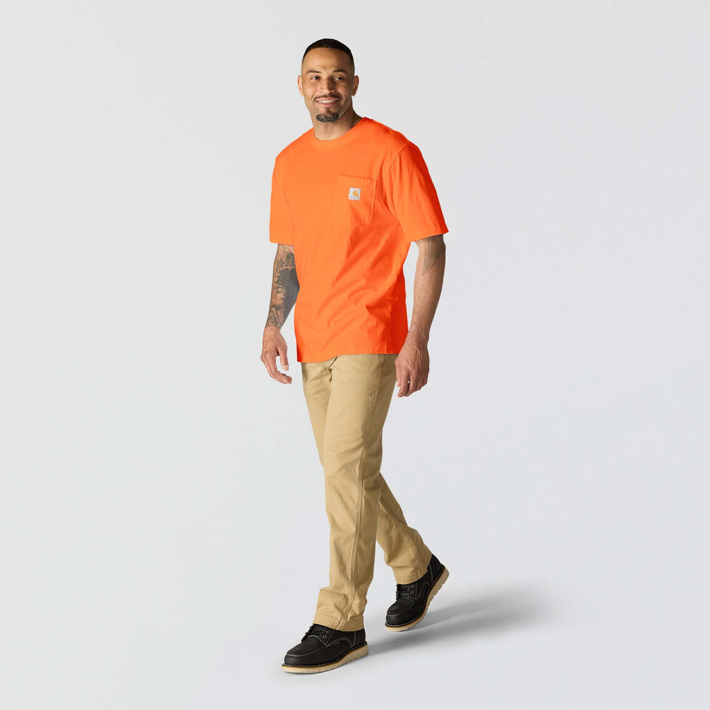Men's iconic k87 loose fit heavyweight pocket t-shirt 