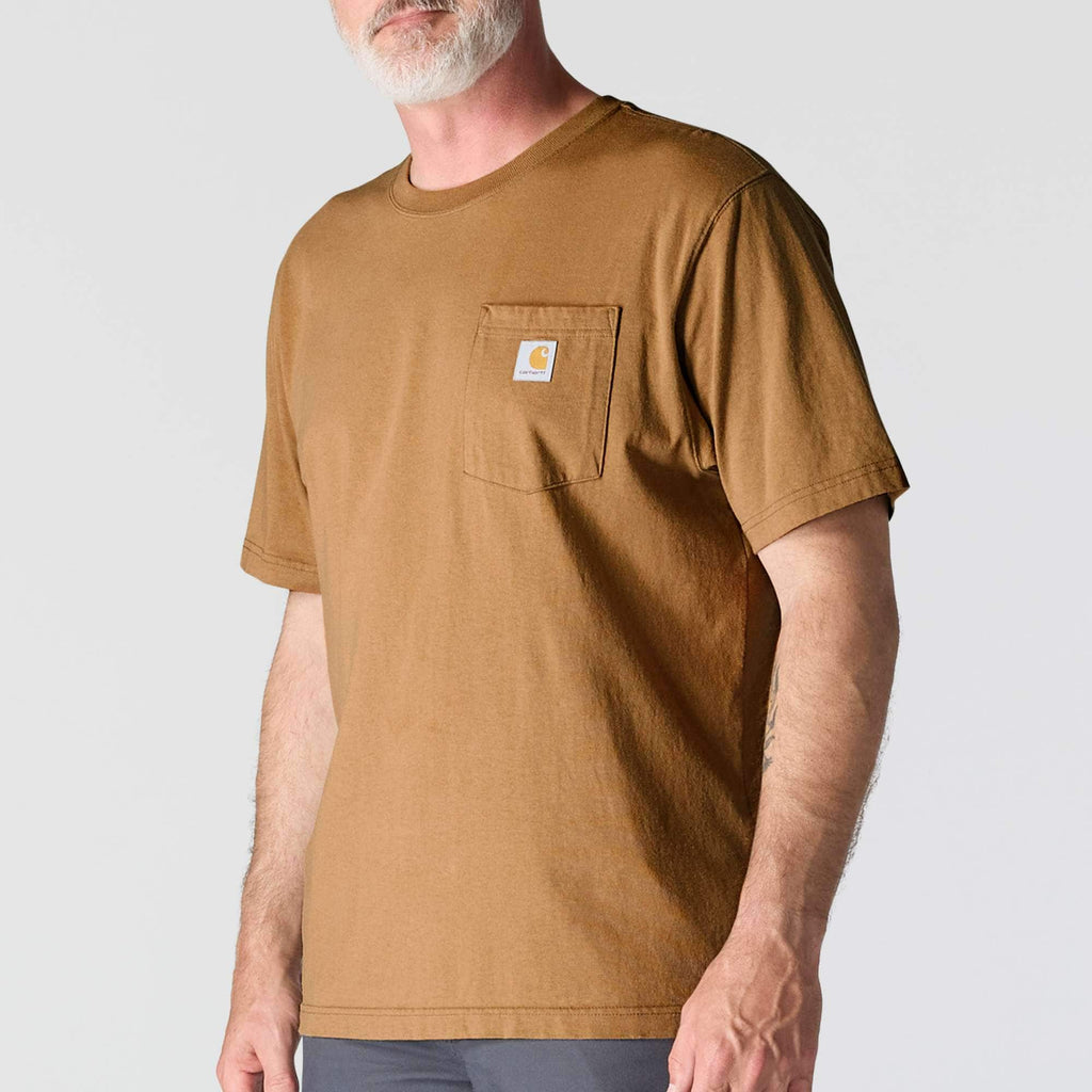 Men's iconic k87 loose fit heavyweight pocket t-shirt 