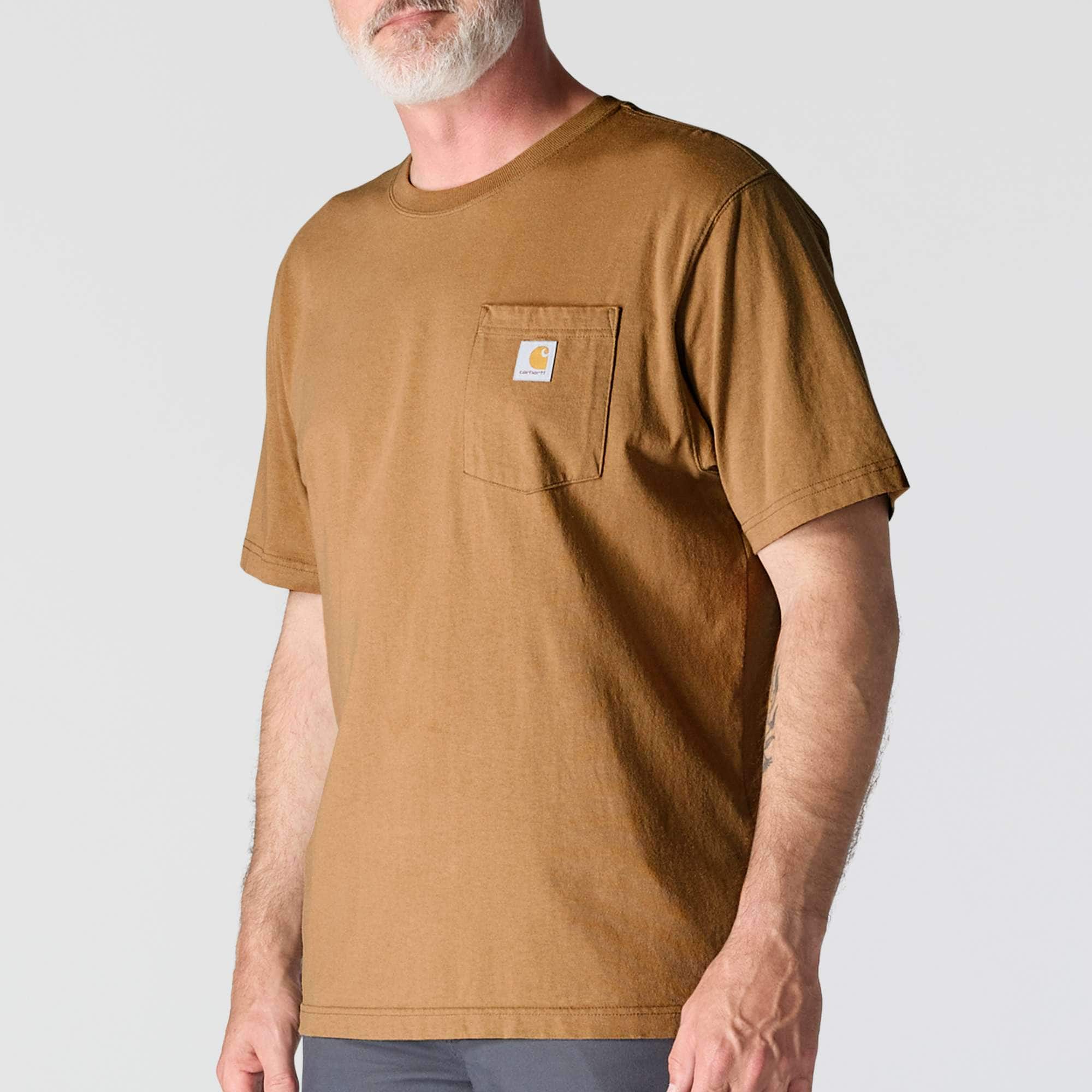 Men's iconic k87 loose fit heavyweight pocket t-shirt 