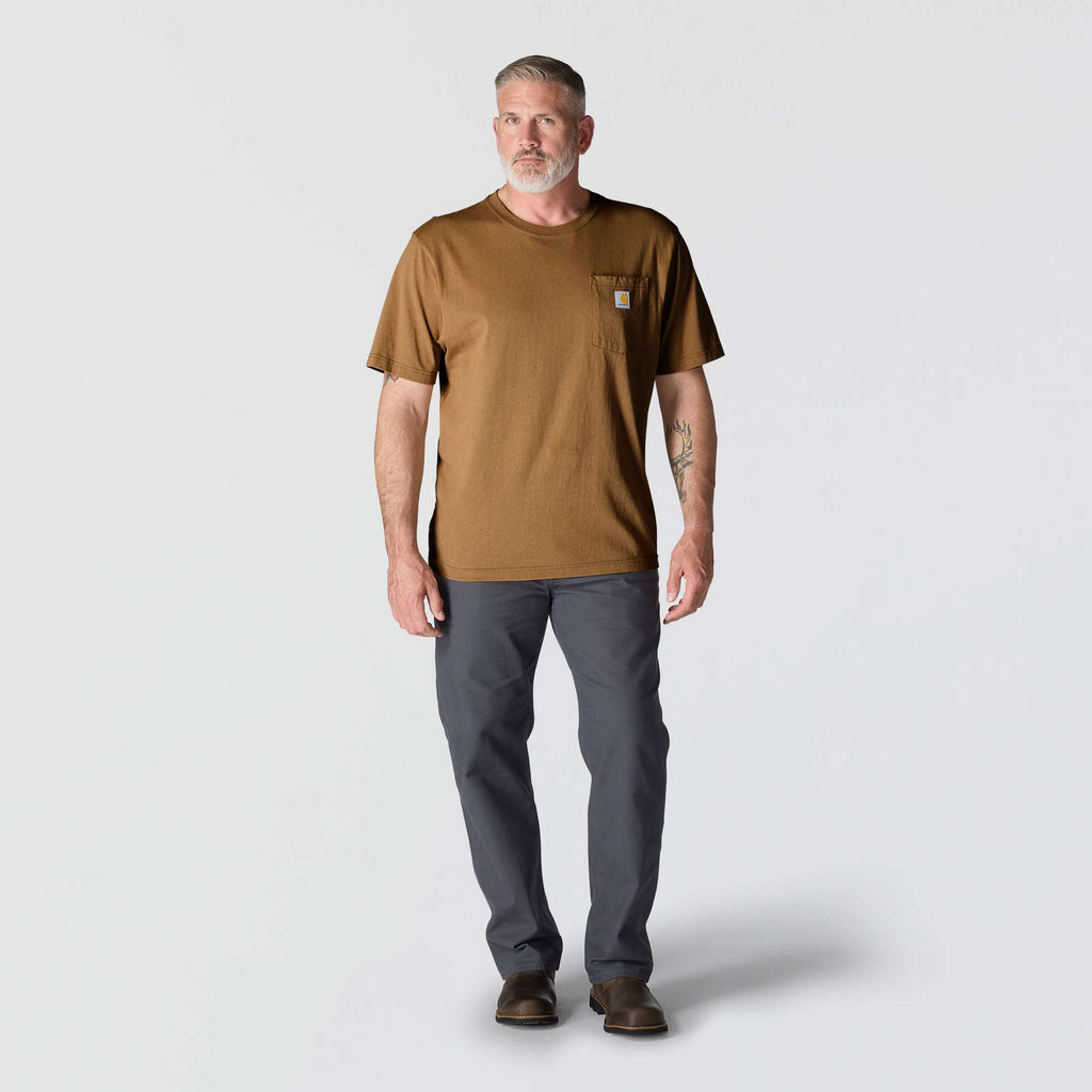Men's iconic k87 loose fit heavyweight pocket t-shirt 