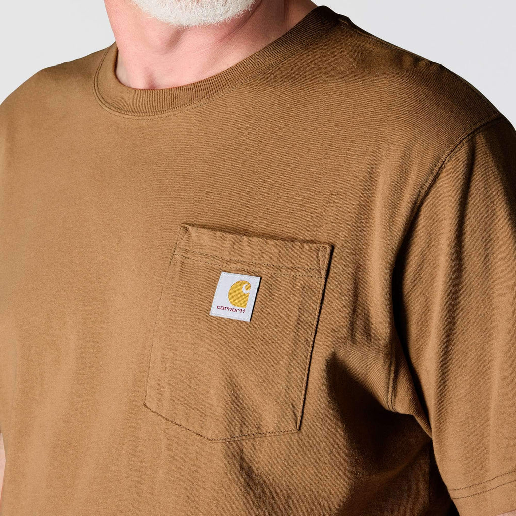 Men's iconic k87 loose fit heavyweight pocket t-shirt 