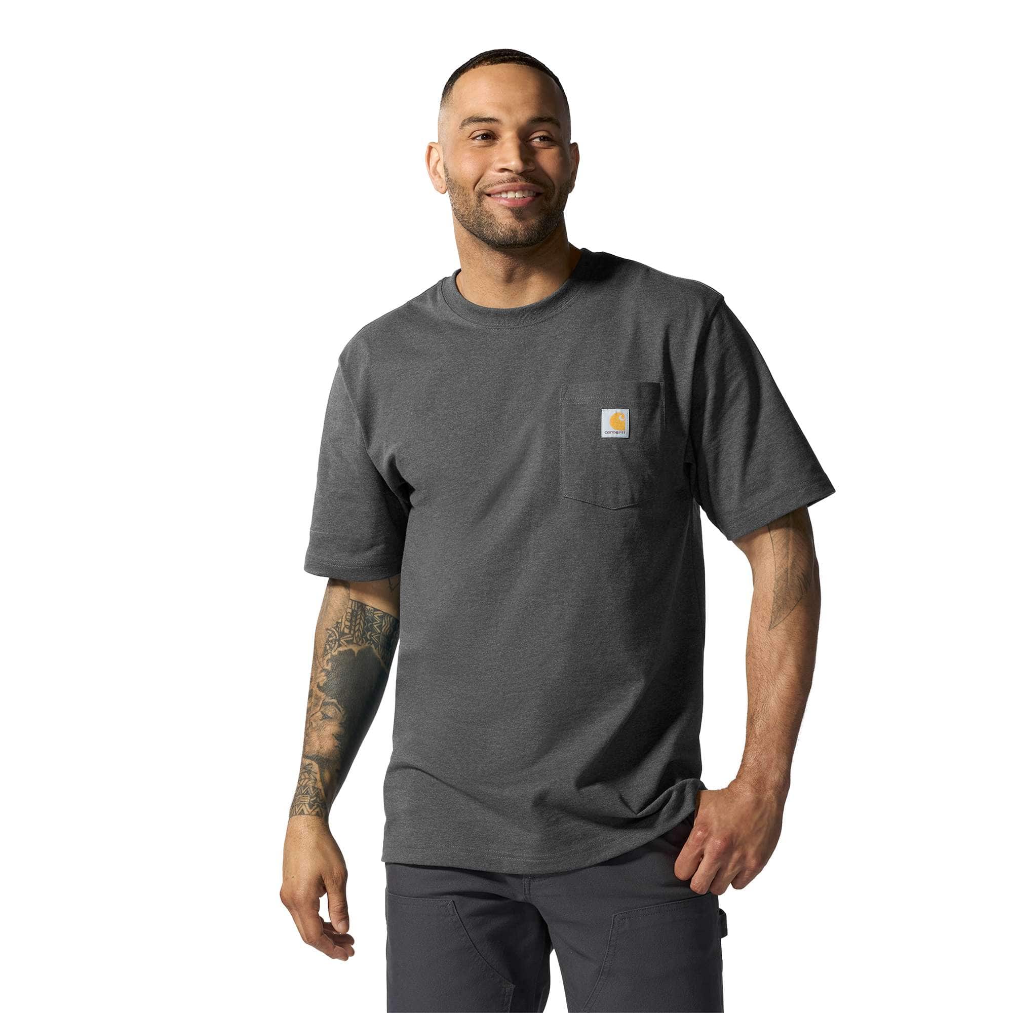 Men's iconic k87 loose fit heavyweight pocket t-shirt 
