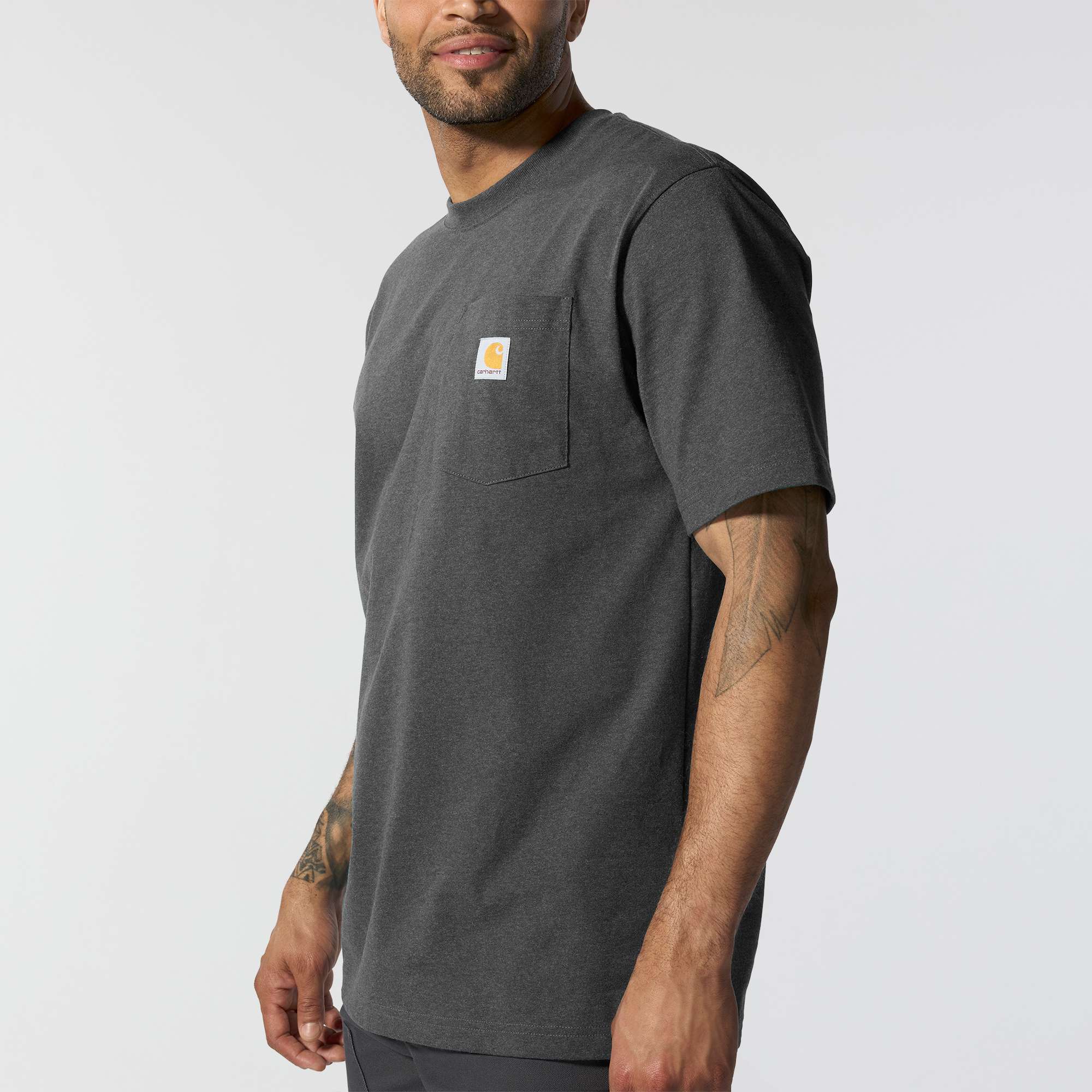 Men's iconic k87 loose fit heavyweight pocket t-shirt 