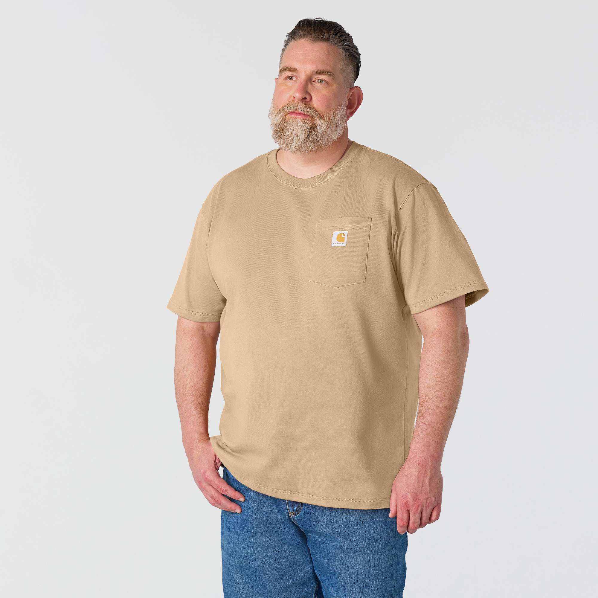 Men's iconic k87 loose fit heavyweight pocket t-shirt 