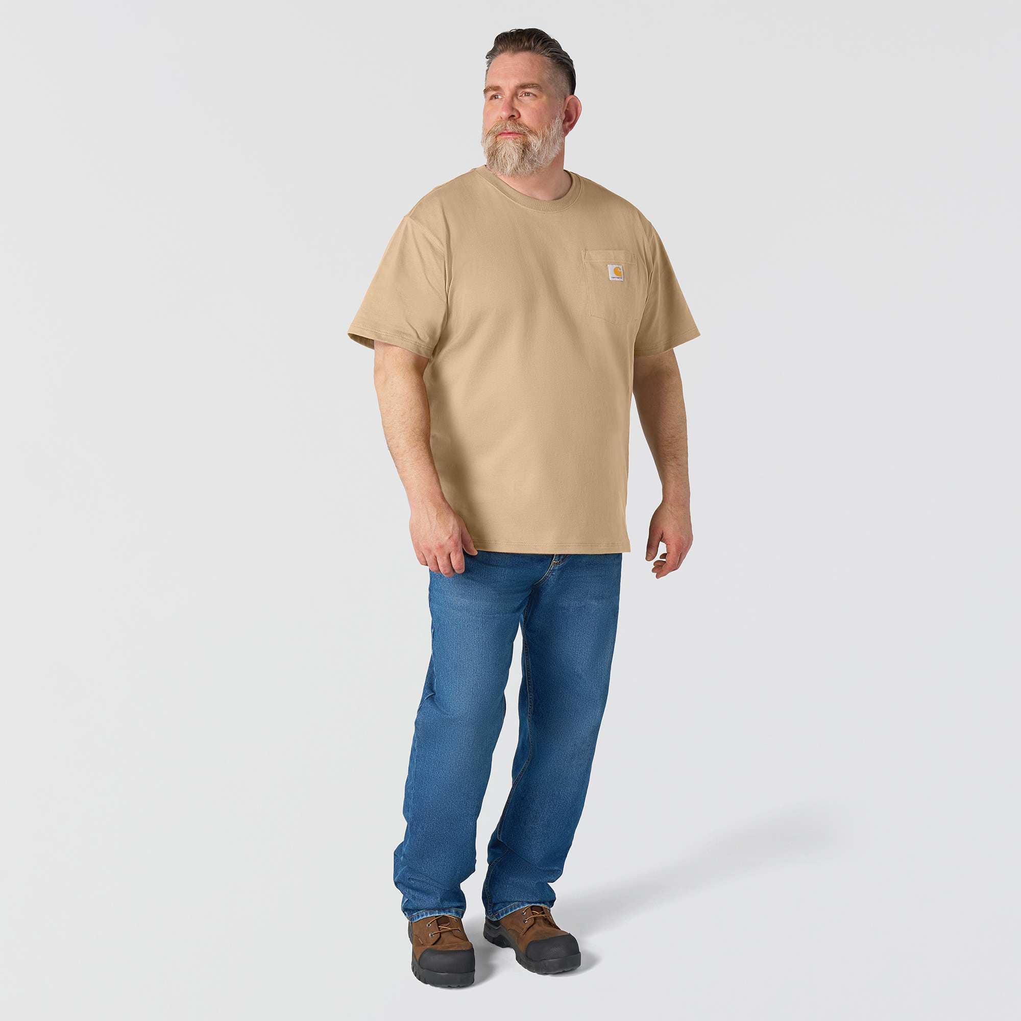 Men's iconic k87 loose fit heavyweight pocket t-shirt 