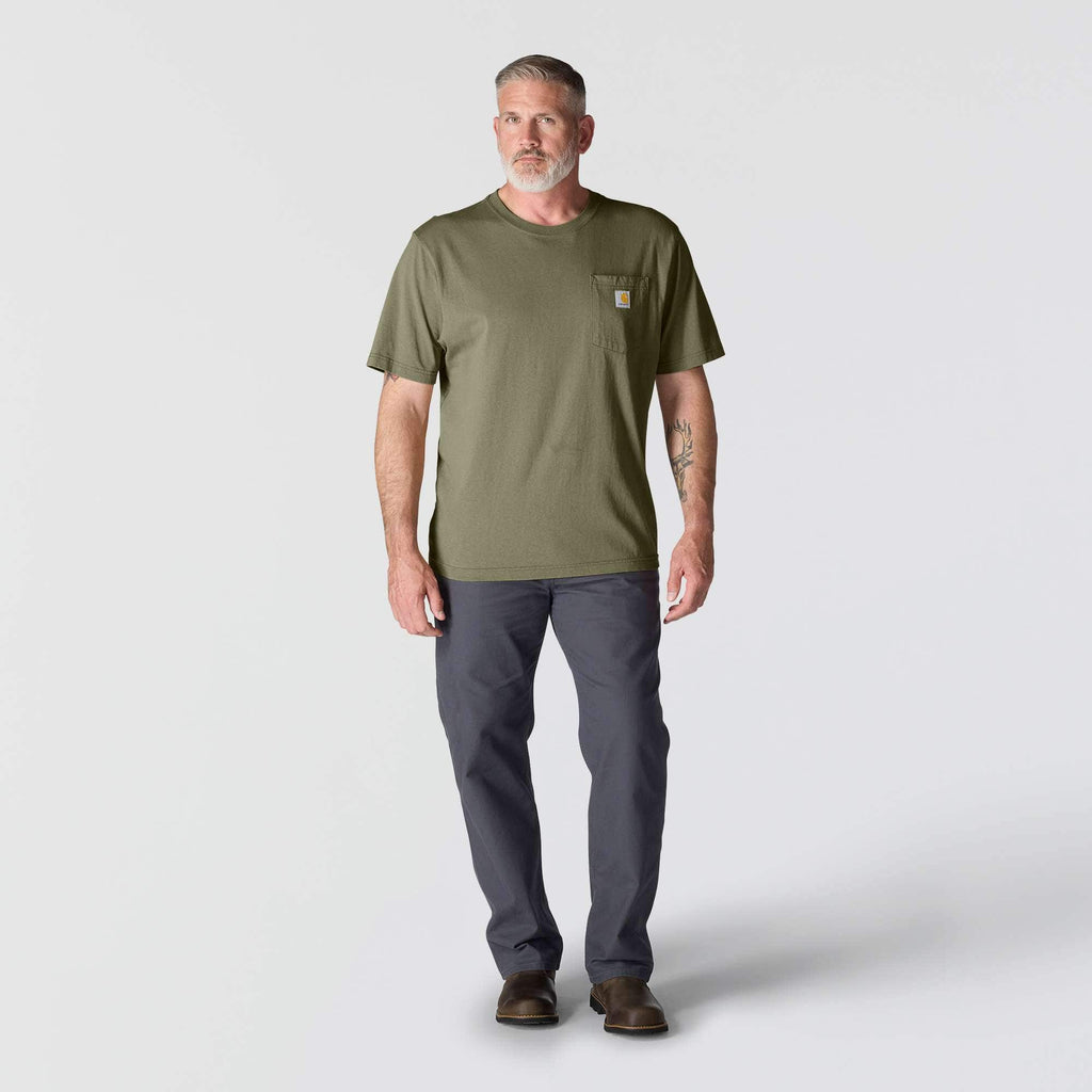 Men's iconic k87 loose fit heavyweight pocket t-shirt 