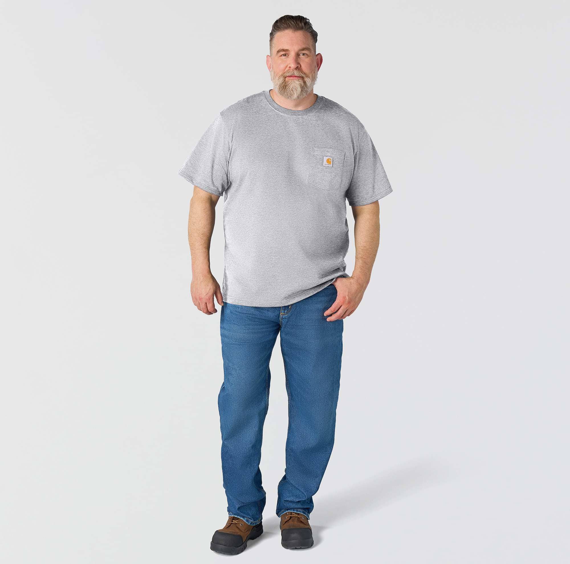 Men's iconic k87 loose fit heavyweight pocket t-shirt 