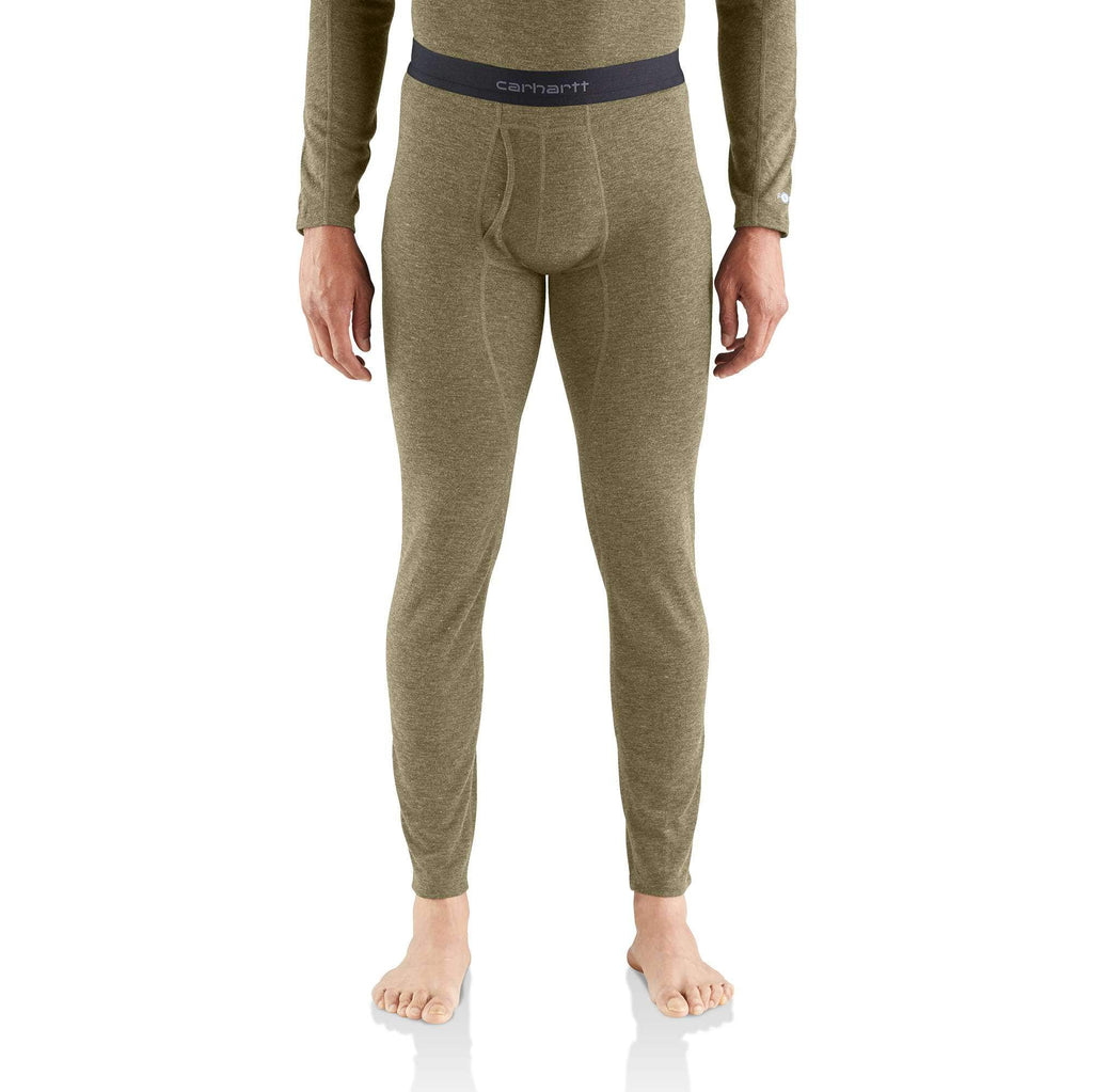Men's base layer thermal pants - carhartt force® - midweight - poly-wool