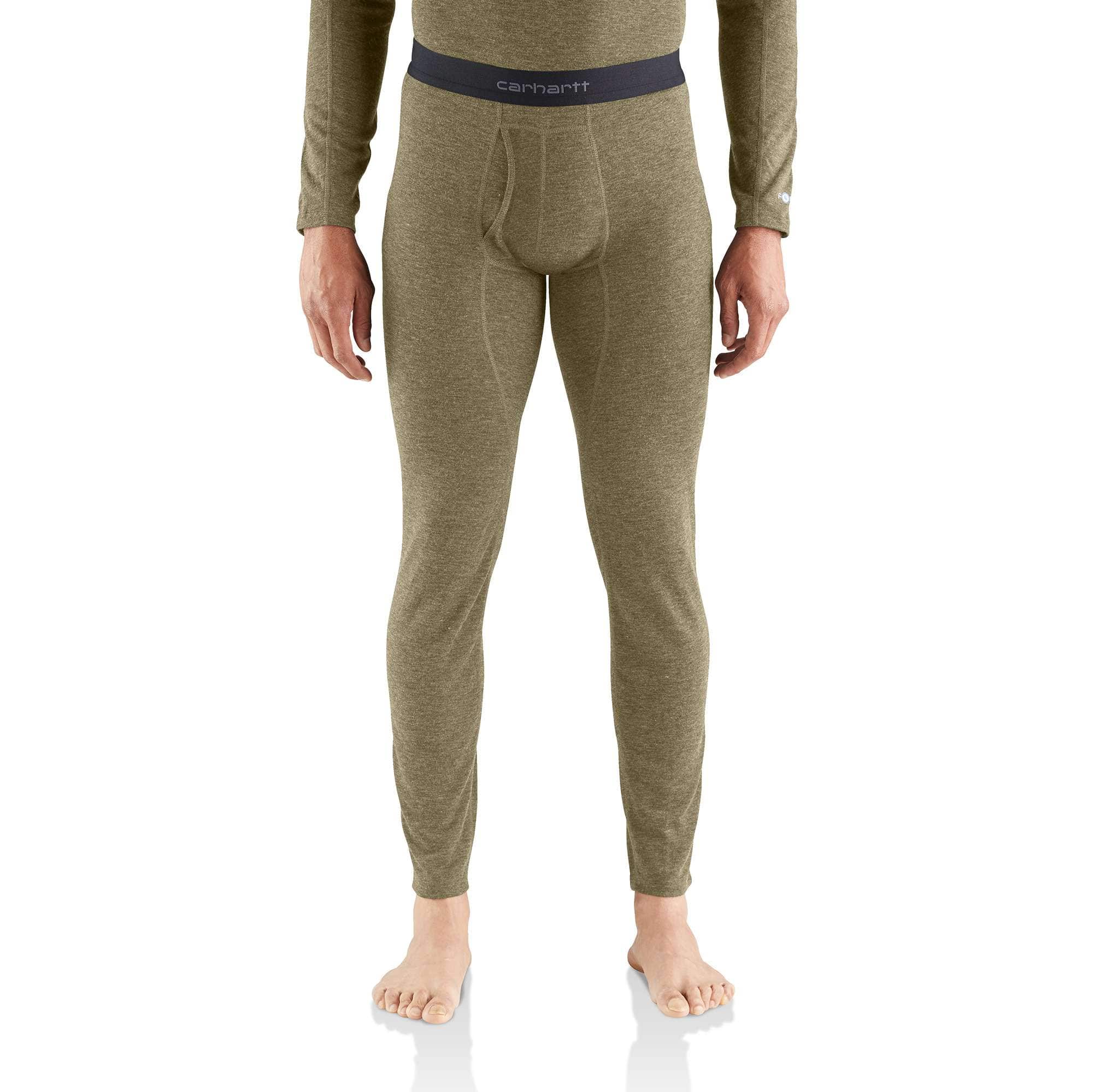 Men's base layer thermal pants - carhartt force® - midweight - poly-wool
