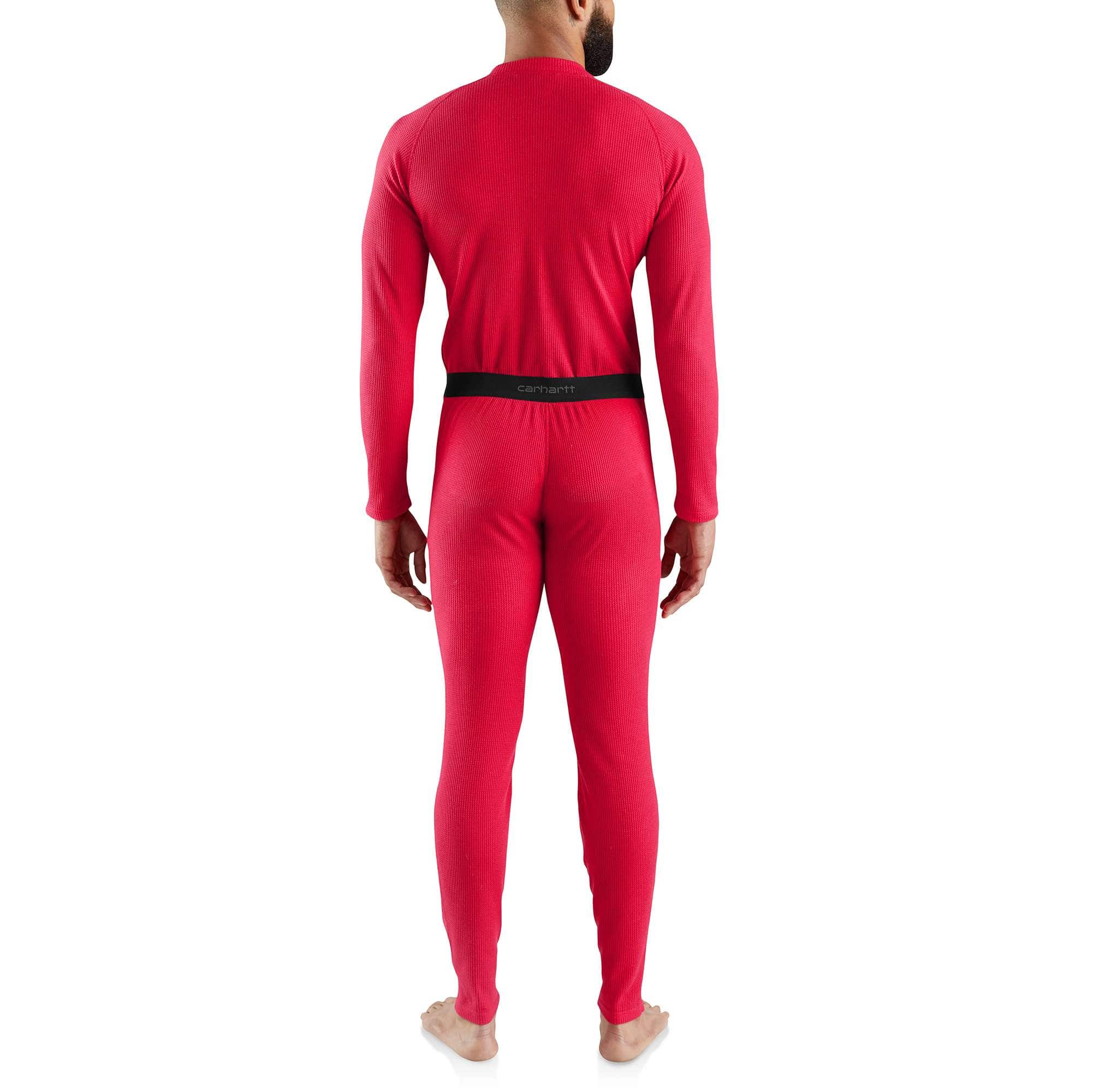Men's base layer union suit - classic cotton-poly