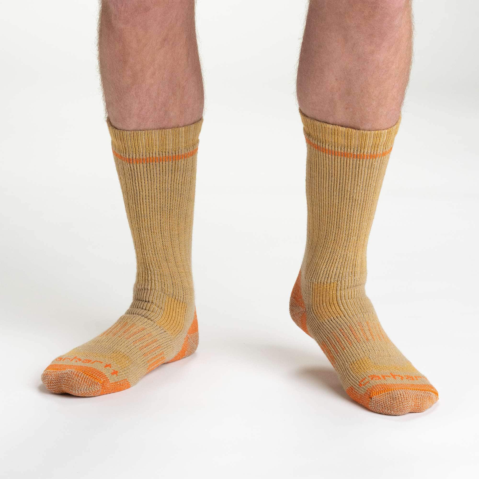 Midweight synthetic-wool blend boot sock 2-pack