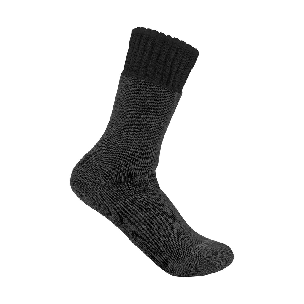 Heavyweight synthetic-wool blend boot sock