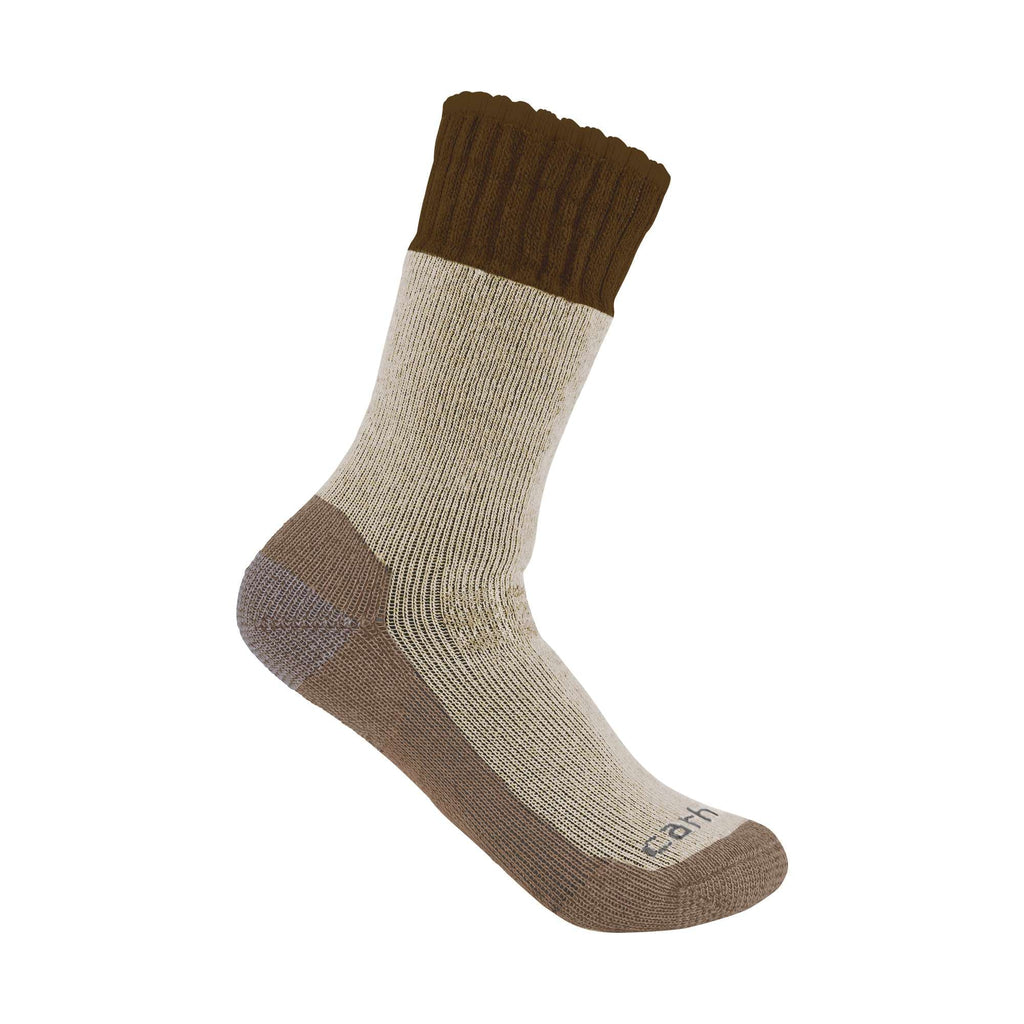 Heavyweight synthetic-wool blend boot sock