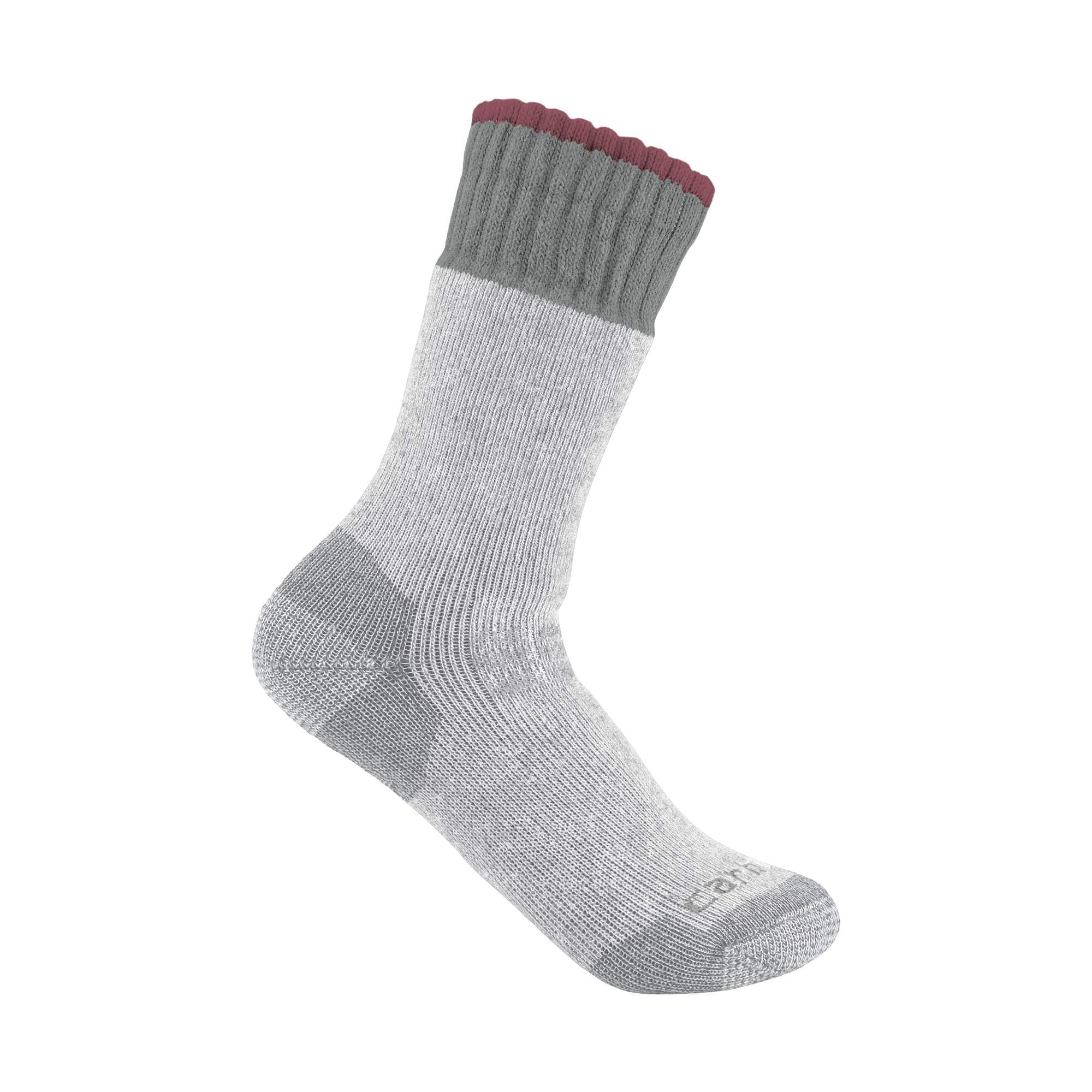 Women's heavyweight synthetic-wool blend boot sock