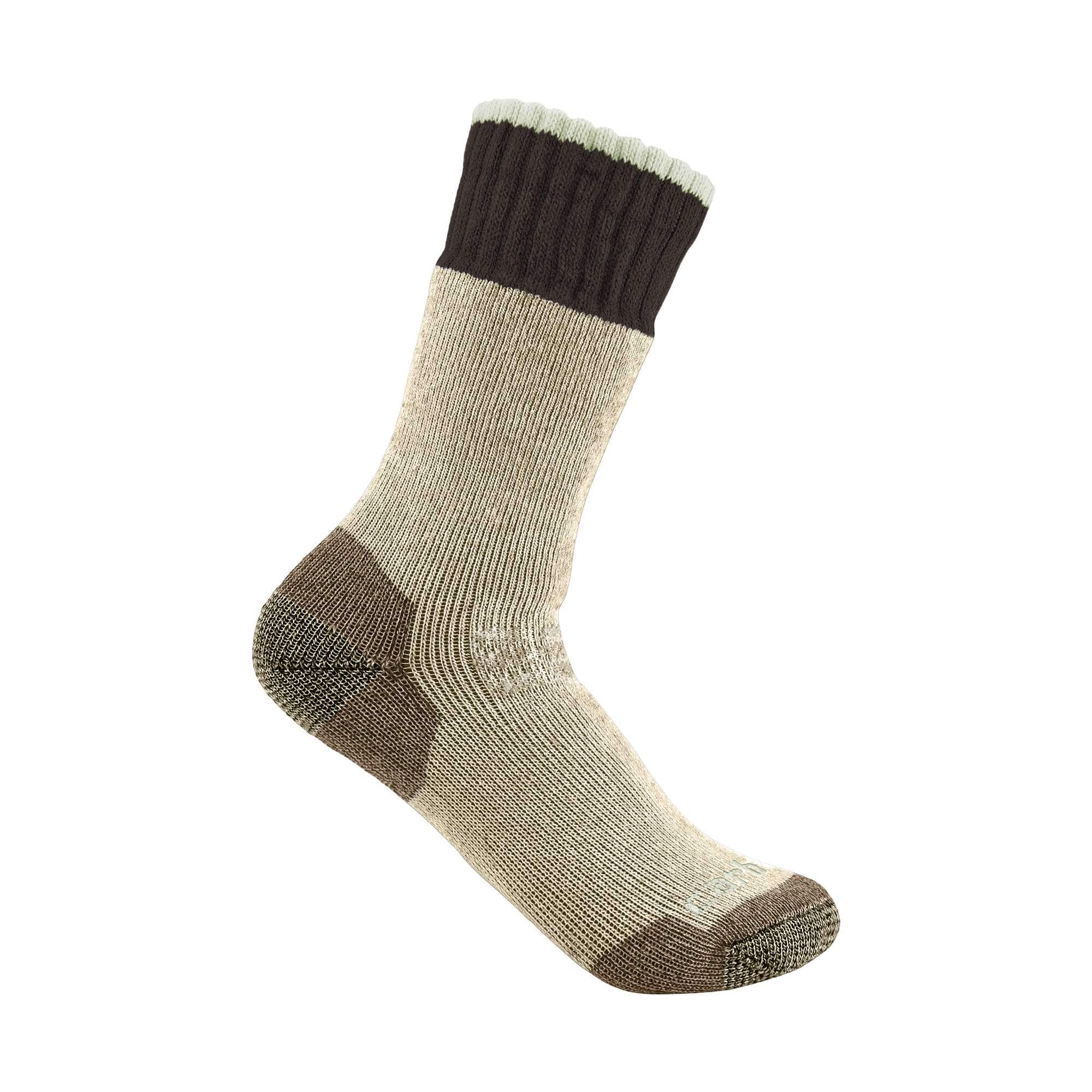 Women's heavyweight synthetic-wool blend boot sock