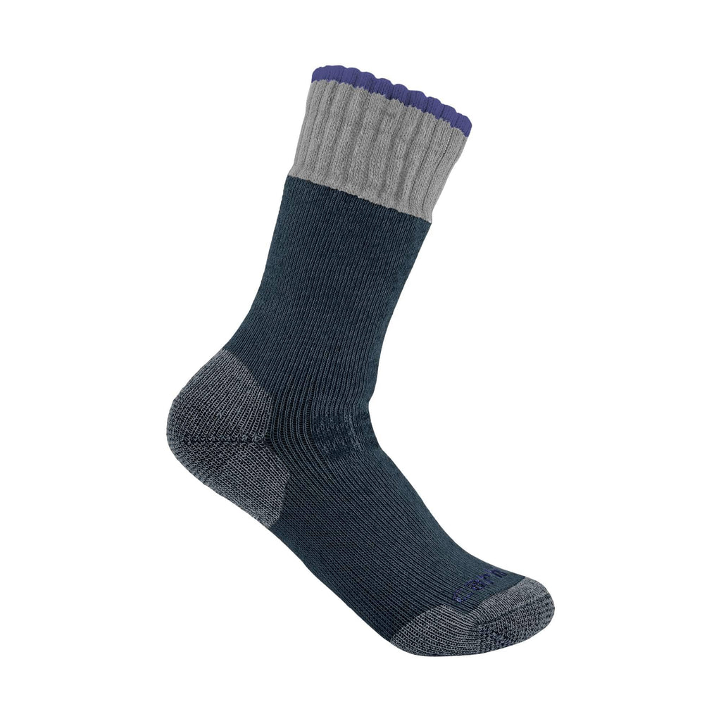 Women's heavyweight synthetic-wool blend boot sock