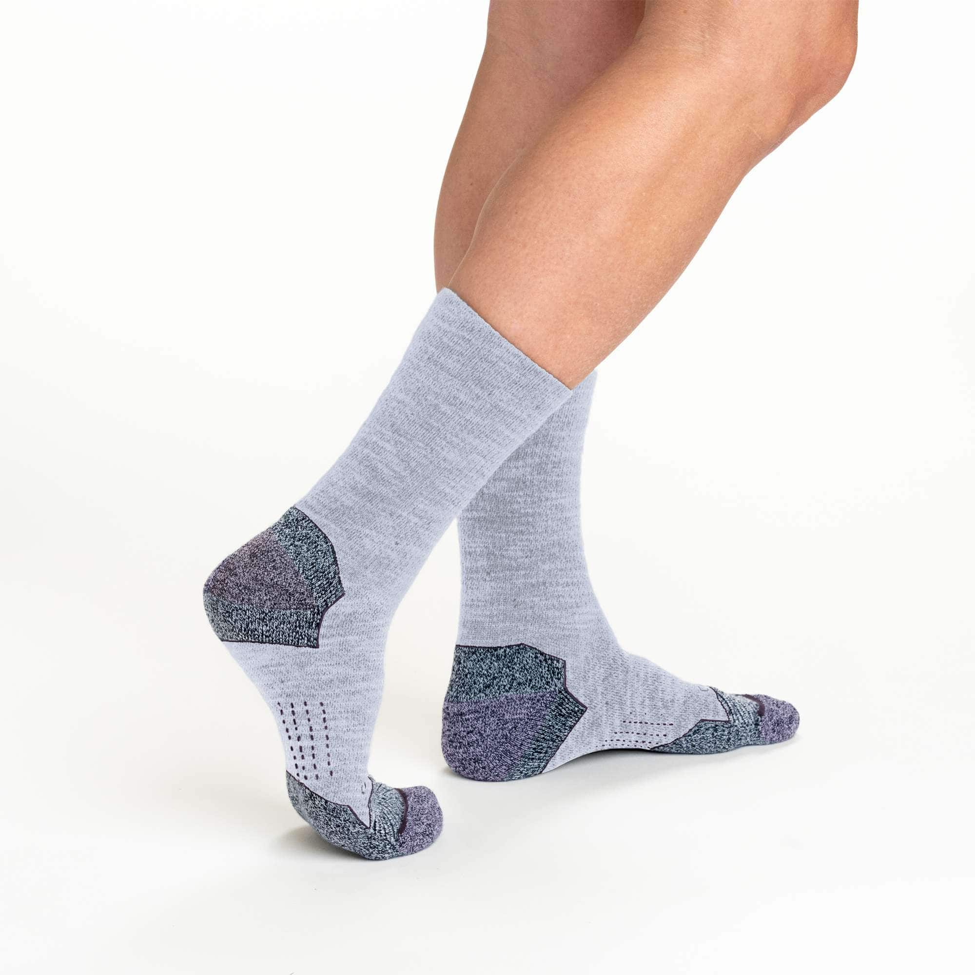 Women's carhartt force® midweight synthetic blend crew sock 2 pack