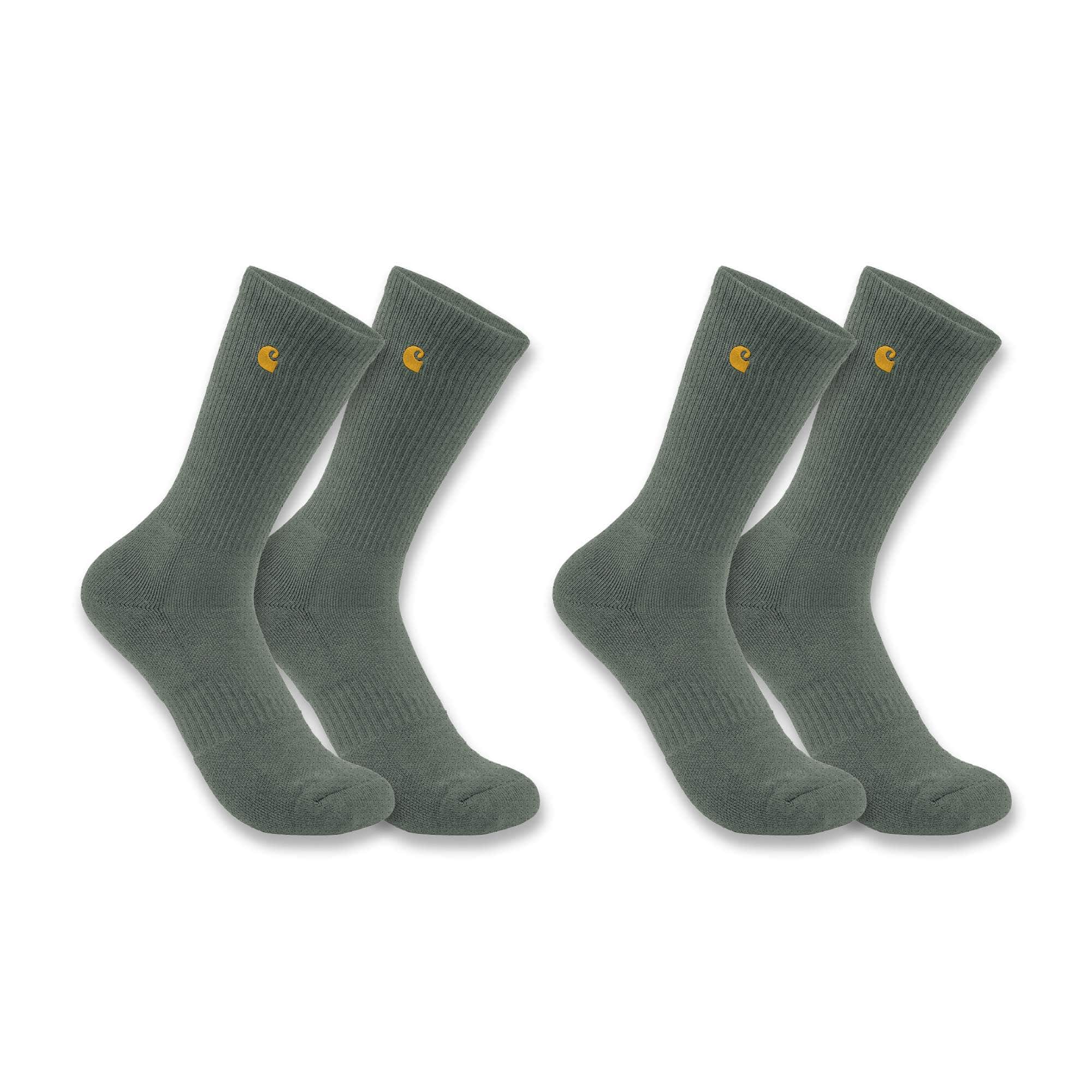 Force midweight crew sock 2-pack