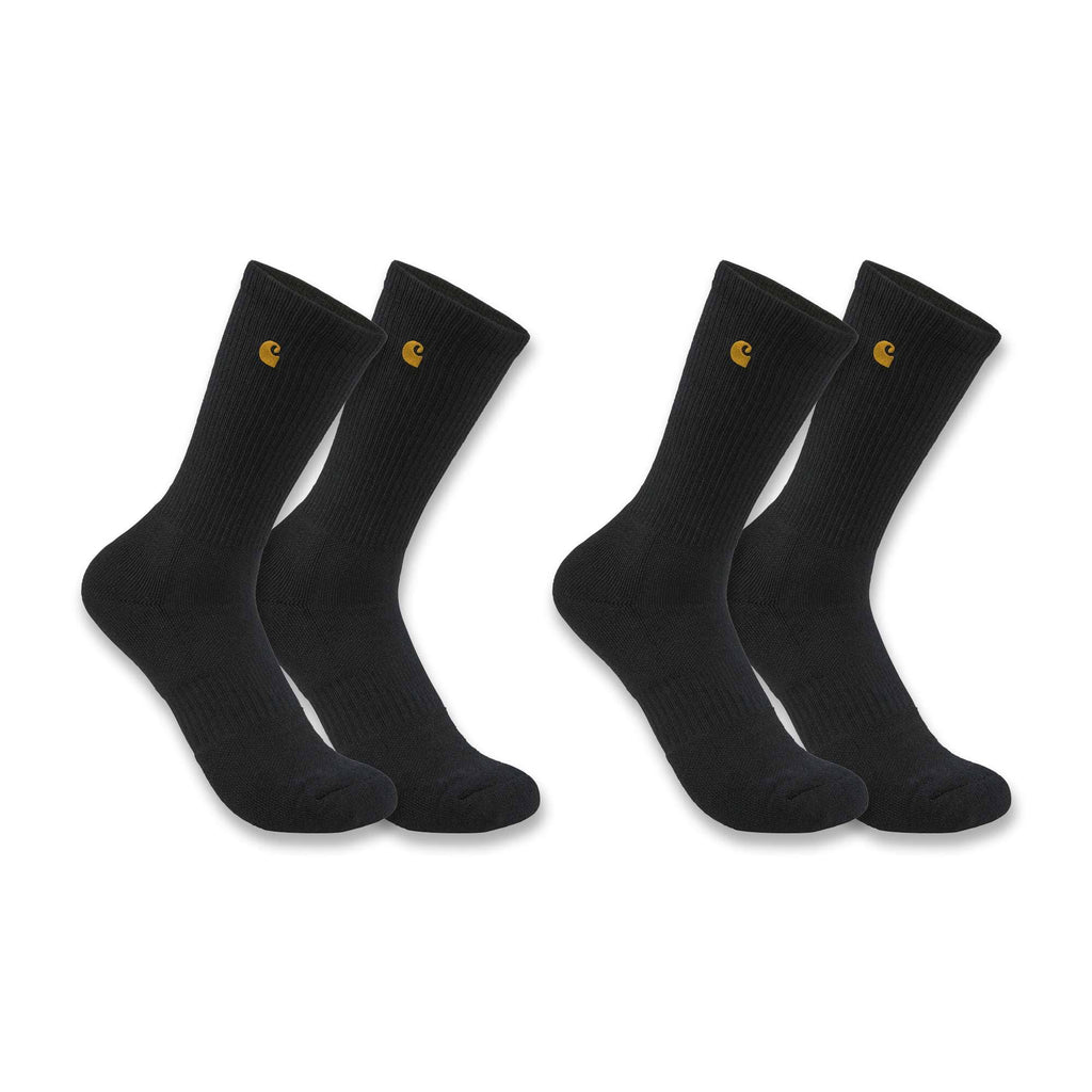 Women's carhartt force® midweight crew sock 2-pack