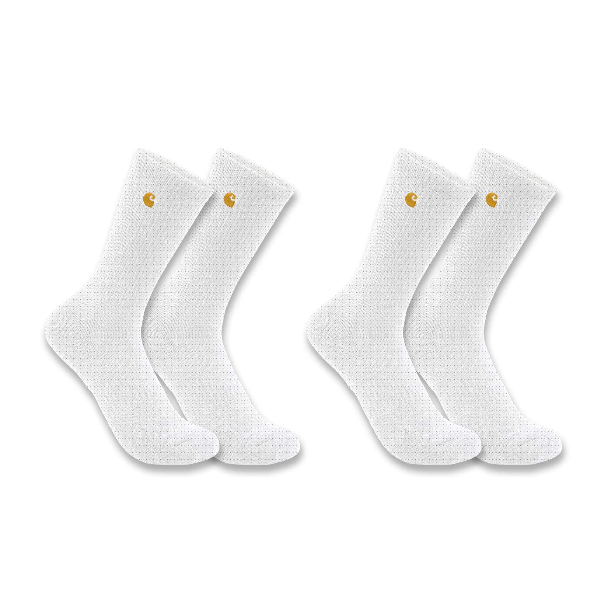 Women's carhartt force® midweight crew sock 2-pack