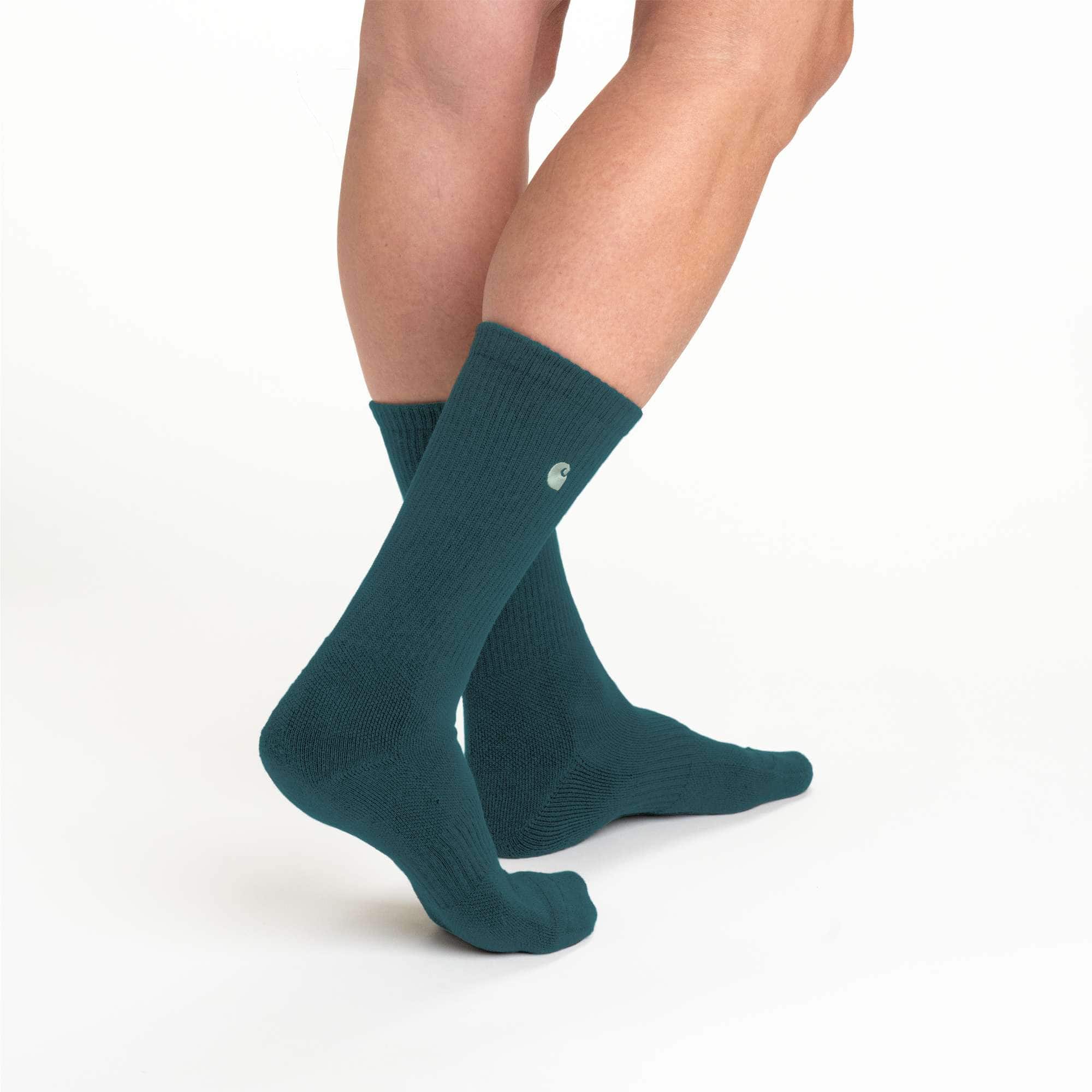 Women's carhartt force® midweight crew sock 2-pack
