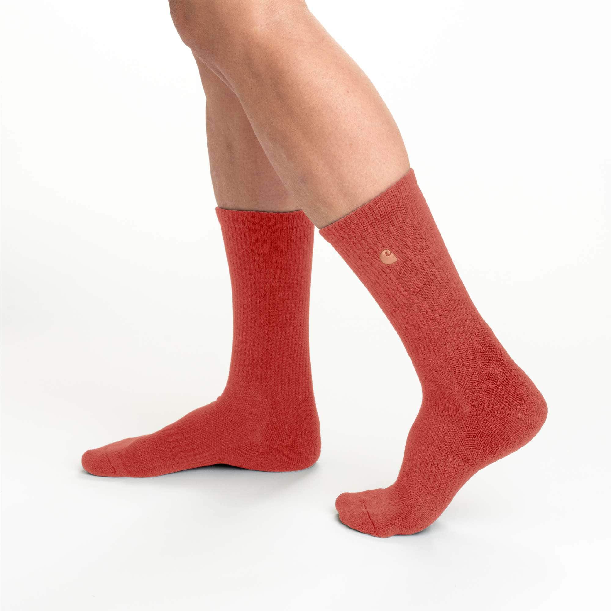 Women's carhartt force® midweight crew sock 2-pack